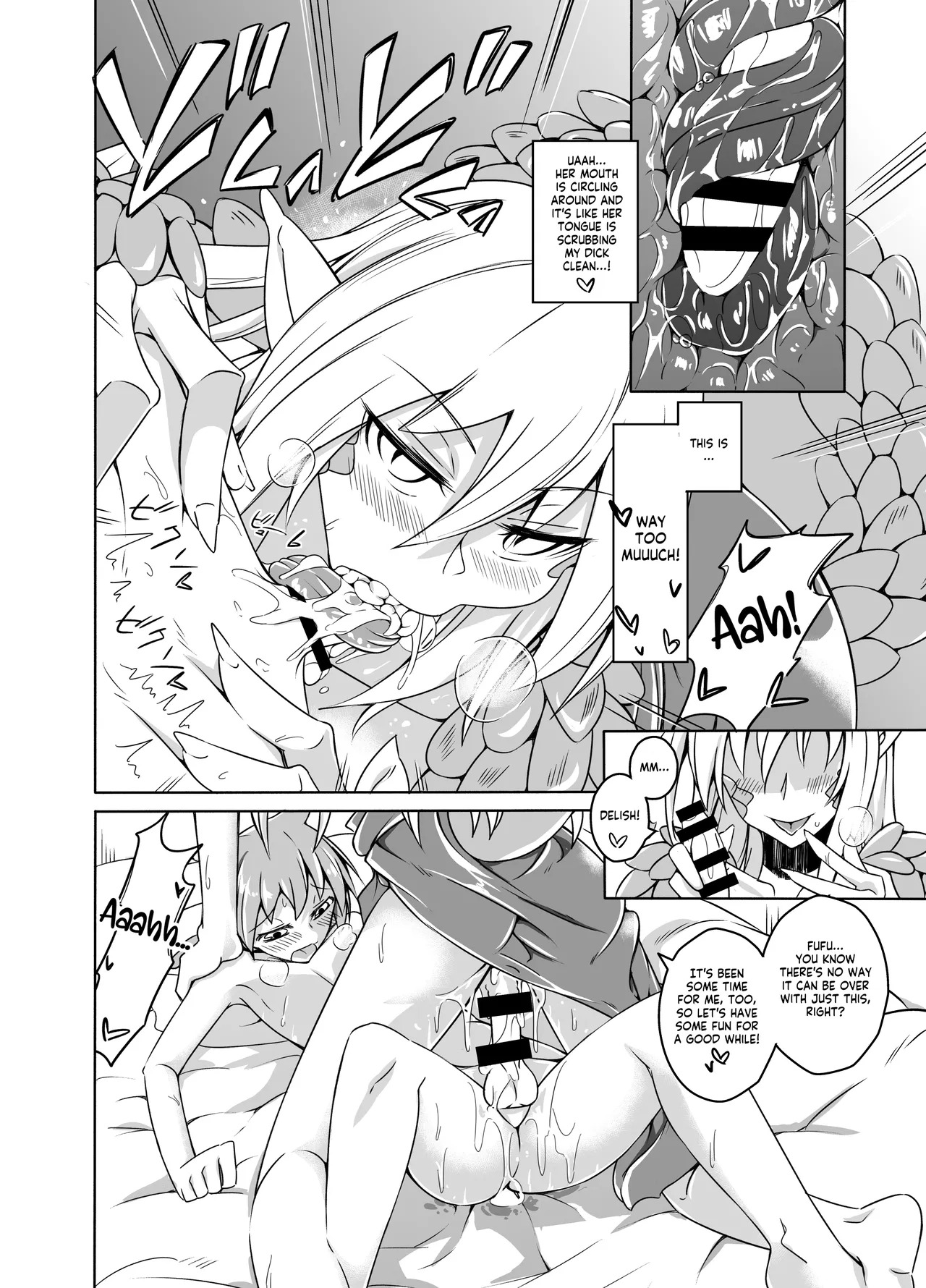 [SlapStickStrike (Stealth Changing Line)] Watashi no Mamono Musume (Koibito) o Shoukai Shimasu! EX Monpara Soushuuhen | Introducing My Monster Girl! (Girlfriend) EX Paradox Compilation [English] - Page 62
