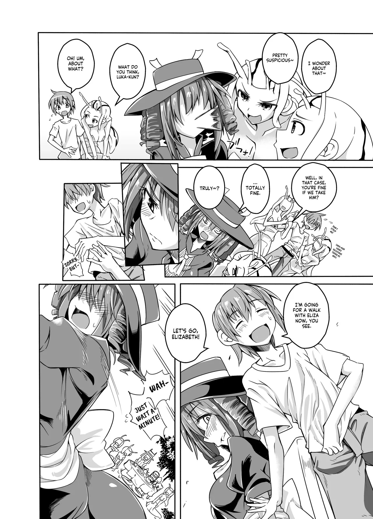[SlapStickStrike (Stealth Changing Line)] Watashi no Mamono Musume (Koibito) o Shoukai Shimasu! EX Monpara Soushuuhen | Introducing My Monster Girl! (Girlfriend) EX Paradox Compilation [English] - Page 68