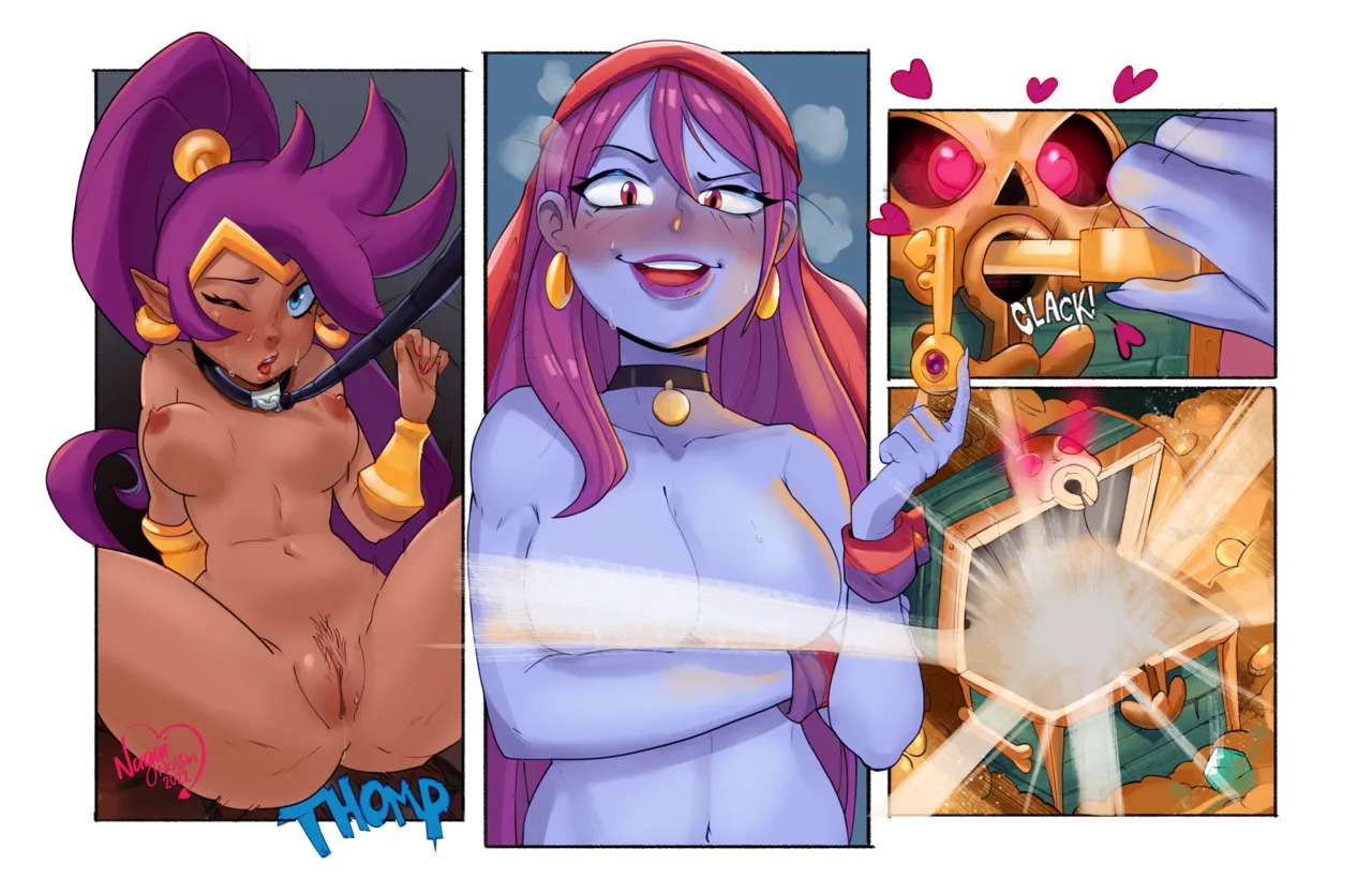 [NagaiNosfw] Shantae X Risky ✨☠️ (Shantae) - Page 9