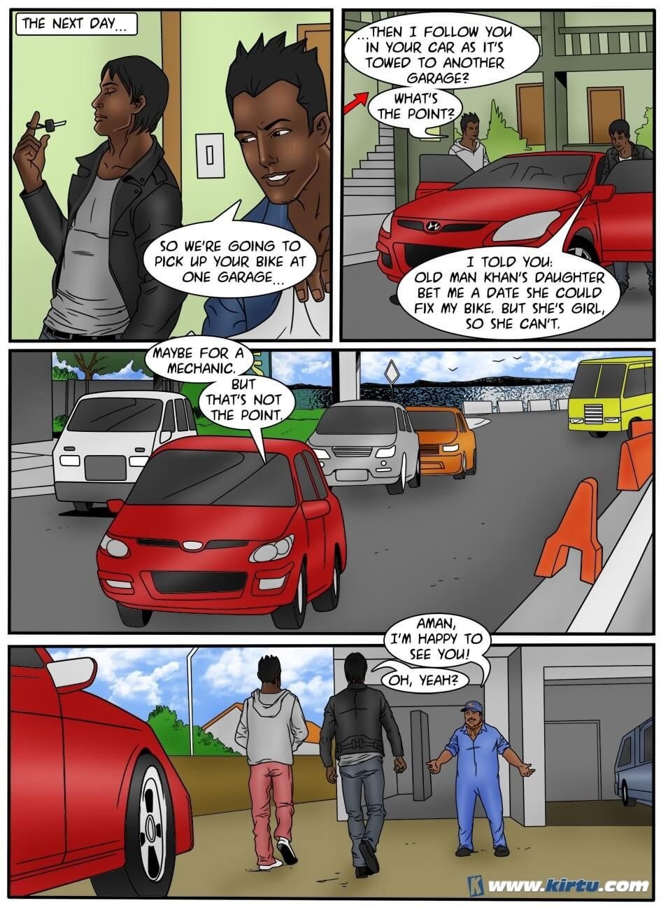 XXX Apartments Episode-21 Aman gets down and dirty with a sexy mechanic! (English) - Page 21