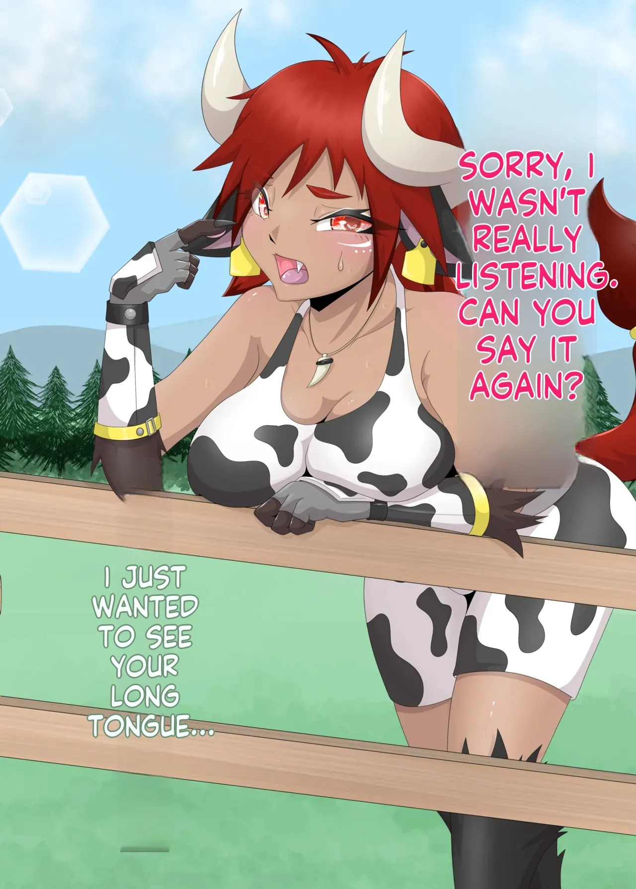 [Tuberose Kotoki] When you say cow, you mean a long tongue, right? (MTL) - Page 12