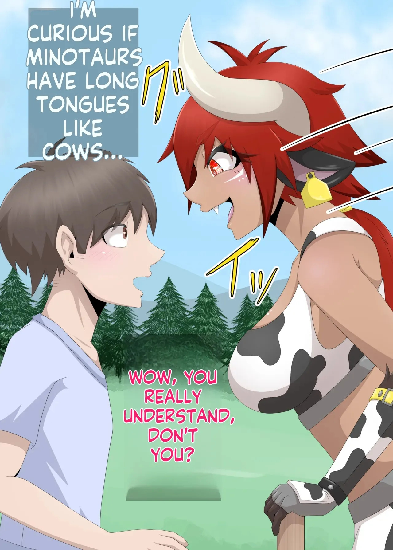 [Tuberose Kotoki] When you say cow, you mean a long tongue, right? (MTL) - Page 14