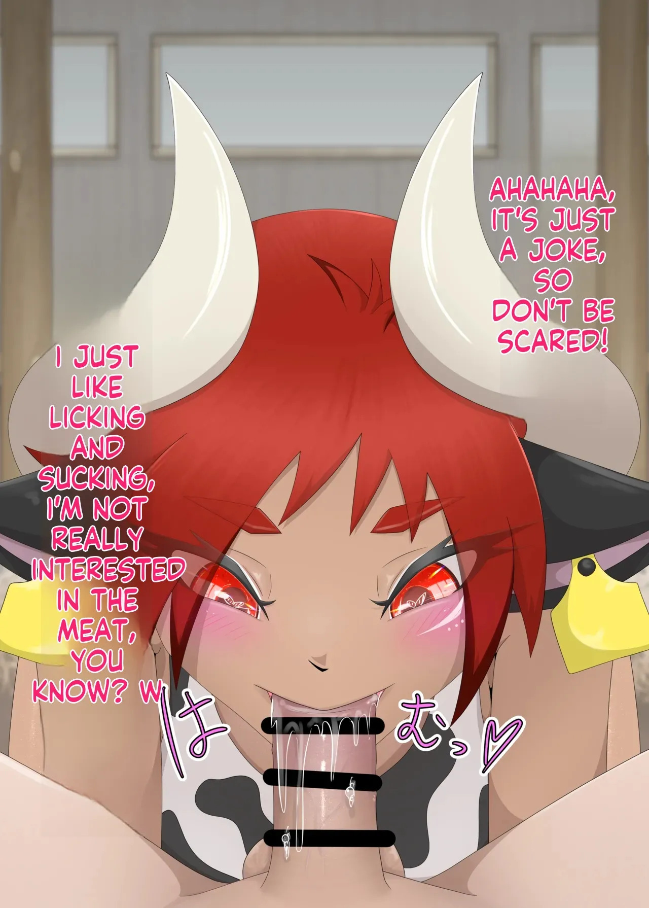 [Tuberose Kotoki] When you say cow, you mean a long tongue, right? (MTL) - Page 38