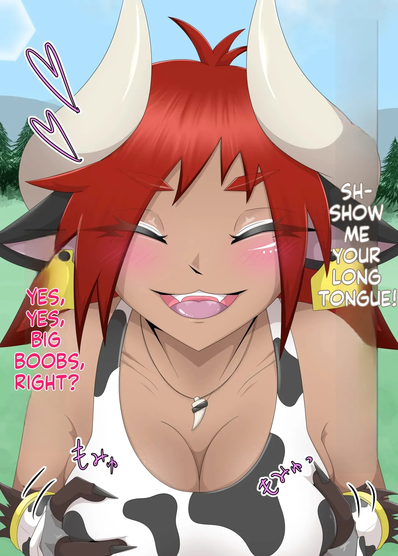 [Tuberose Kotoki] When you say cow, you mean a long tongue, right? (MTL) - Page 9