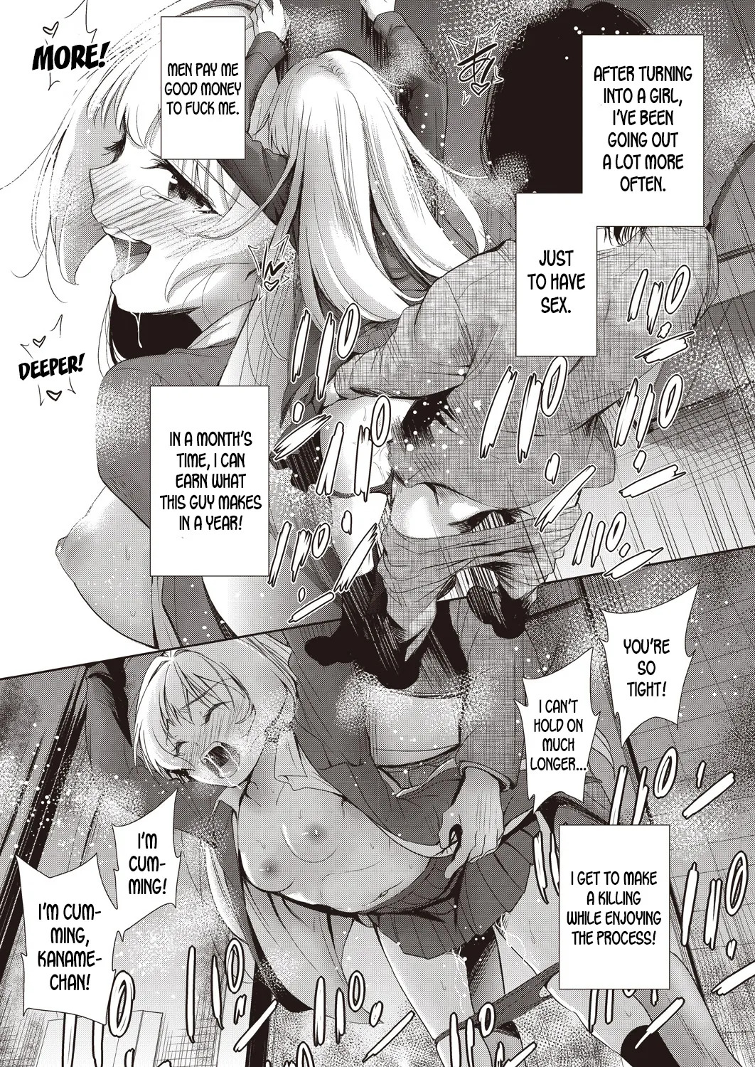 [Tetsuna] Nyotaika Shitara Kuzuotoko no Omocha ni Saremashita [English] [desudesu] [Digital] - Page 157