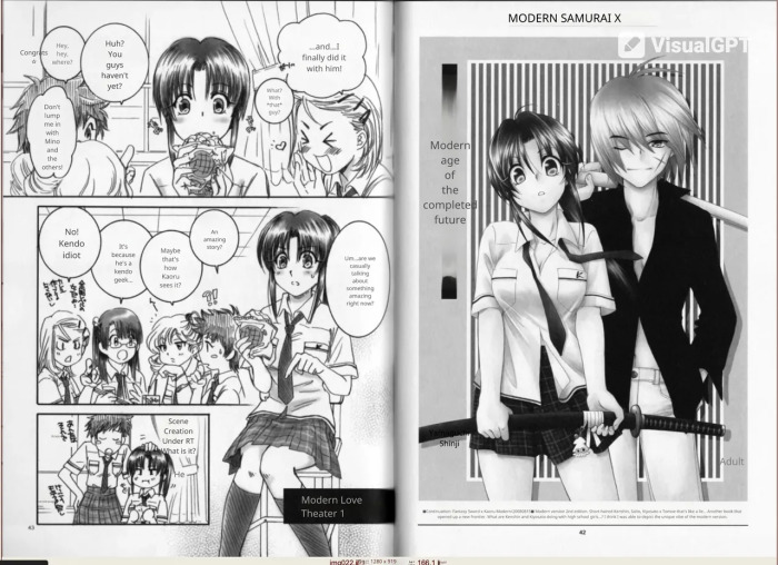 Modern Samurai X, Yamaguchirow, Shini Yamaguchi, Rurouni Kenshin