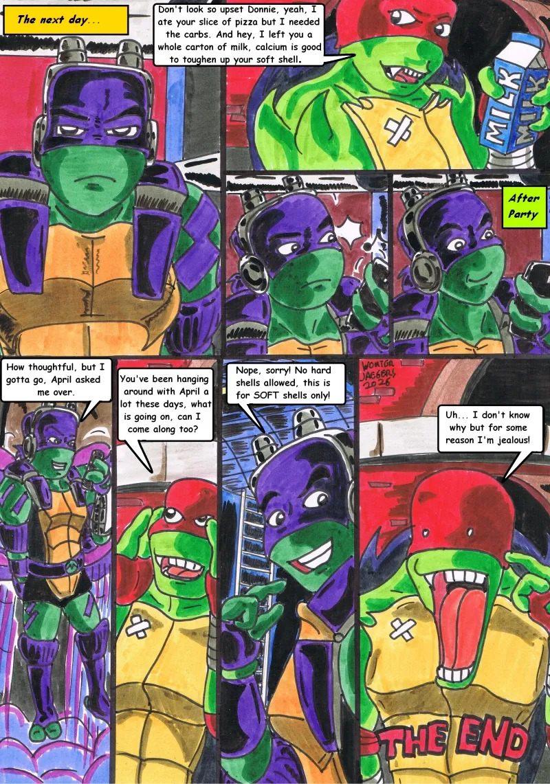 Rise of the Teenage Mutant Ninja Turtles "Revenge of the big softy" - Page 9