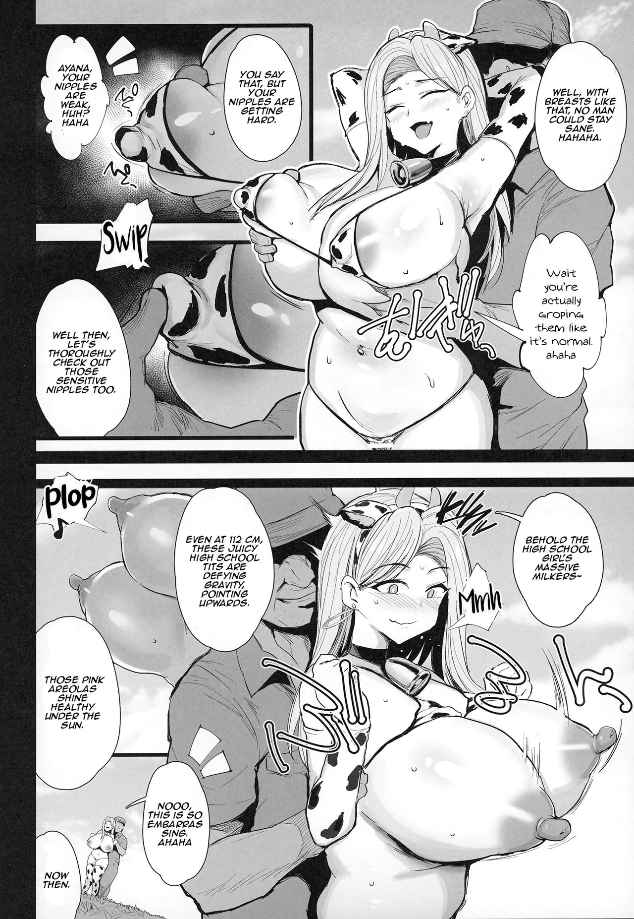 [Jack to Nicholson (NoriPachi)] Hajimete no Tanetsuke Sakunyuu Taiken | My First Breeding & Milking Experience [Digital] [English] [Aishi21] - Page 10