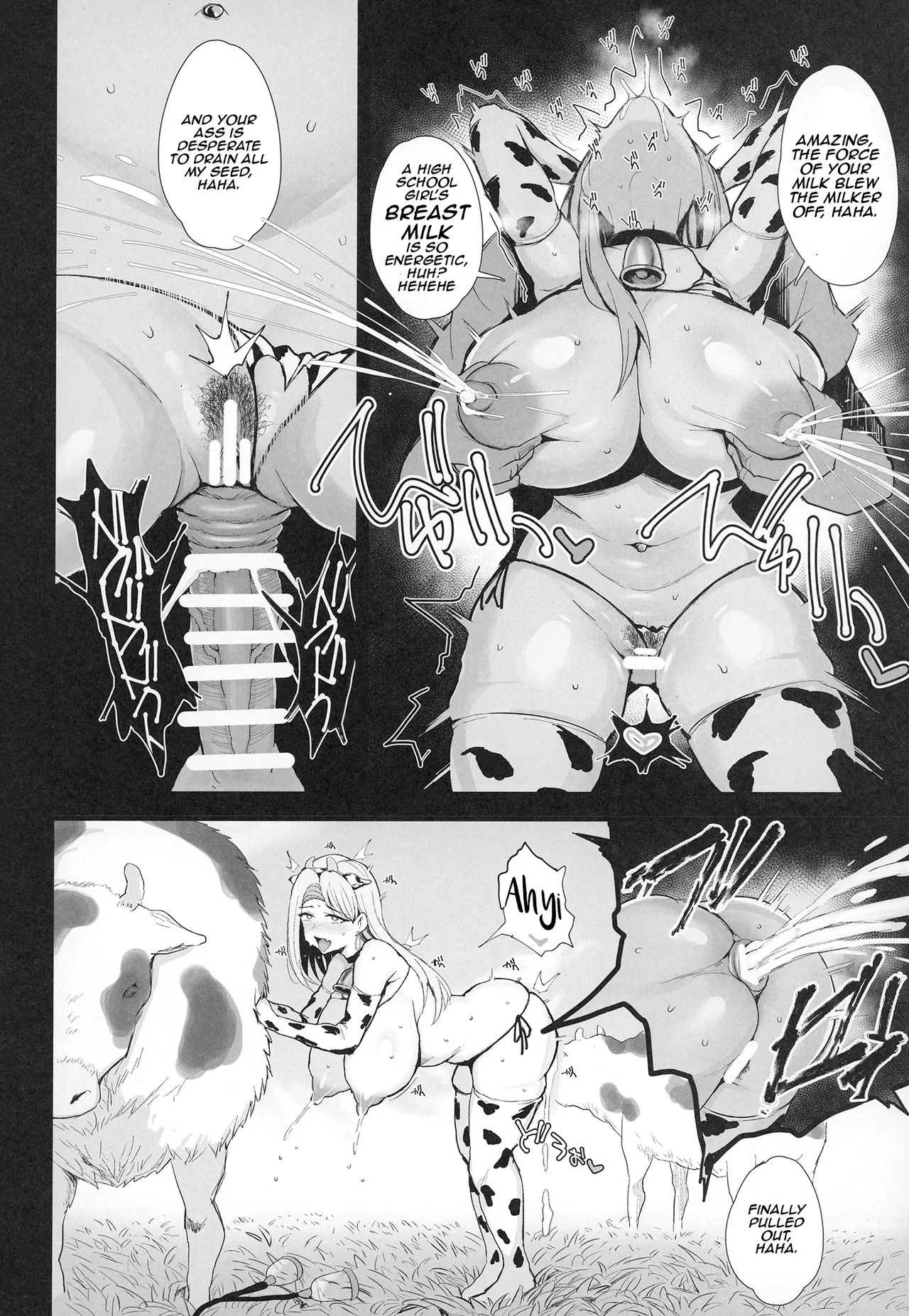 [Jack to Nicholson (NoriPachi)] Hajimete no Tanetsuke Sakunyuu Taiken | My First Breeding & Milking Experience [Digital] [English] [Aishi21] - Page 22