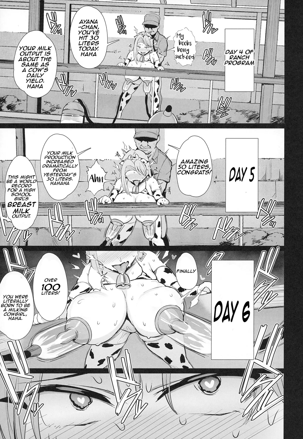 [Jack to Nicholson (NoriPachi)] Hajimete no Tanetsuke Sakunyuu Taiken | My First Breeding & Milking Experience [Digital] [English] [Aishi21] - Page 33