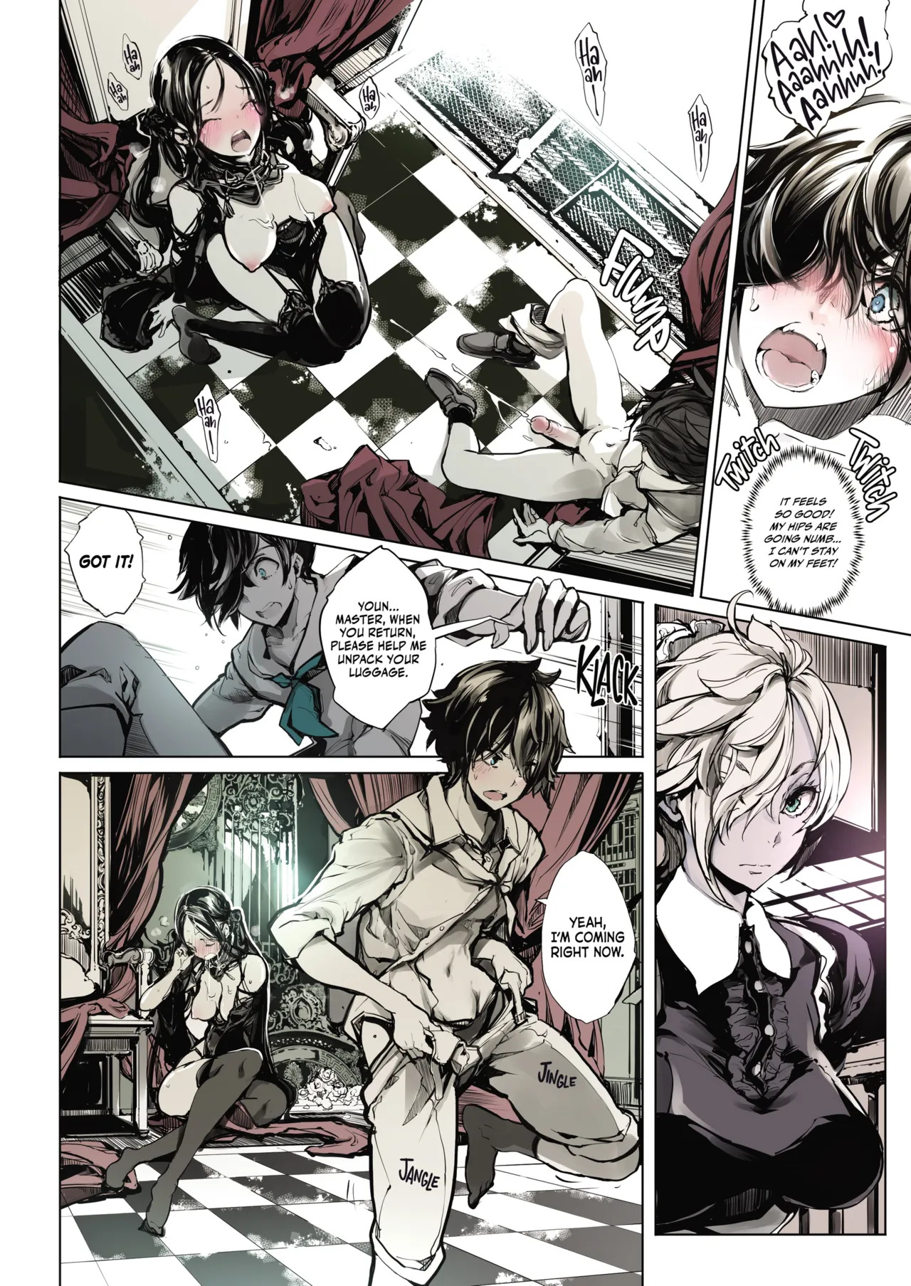 (C97) [The Eternal Organ from 70's Generation (Ohagi-san)] Coppelia no Himekan - Coppélia brothel [English] - Page 17