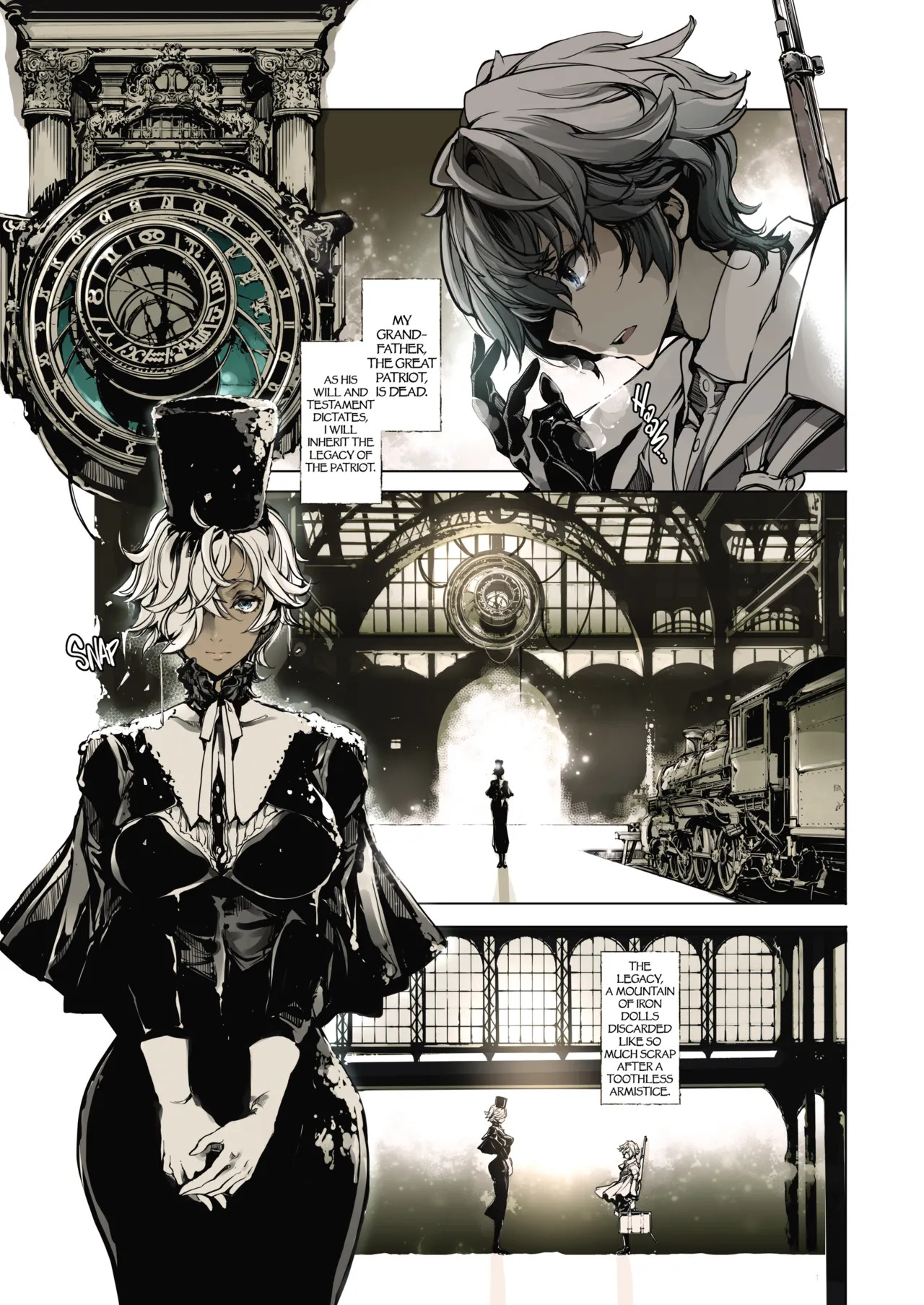 (C97) [The Eternal Organ from 70's Generation (Ohagi-san)] Coppelia no Himekan - Coppélia brothel [English] - Page 2
