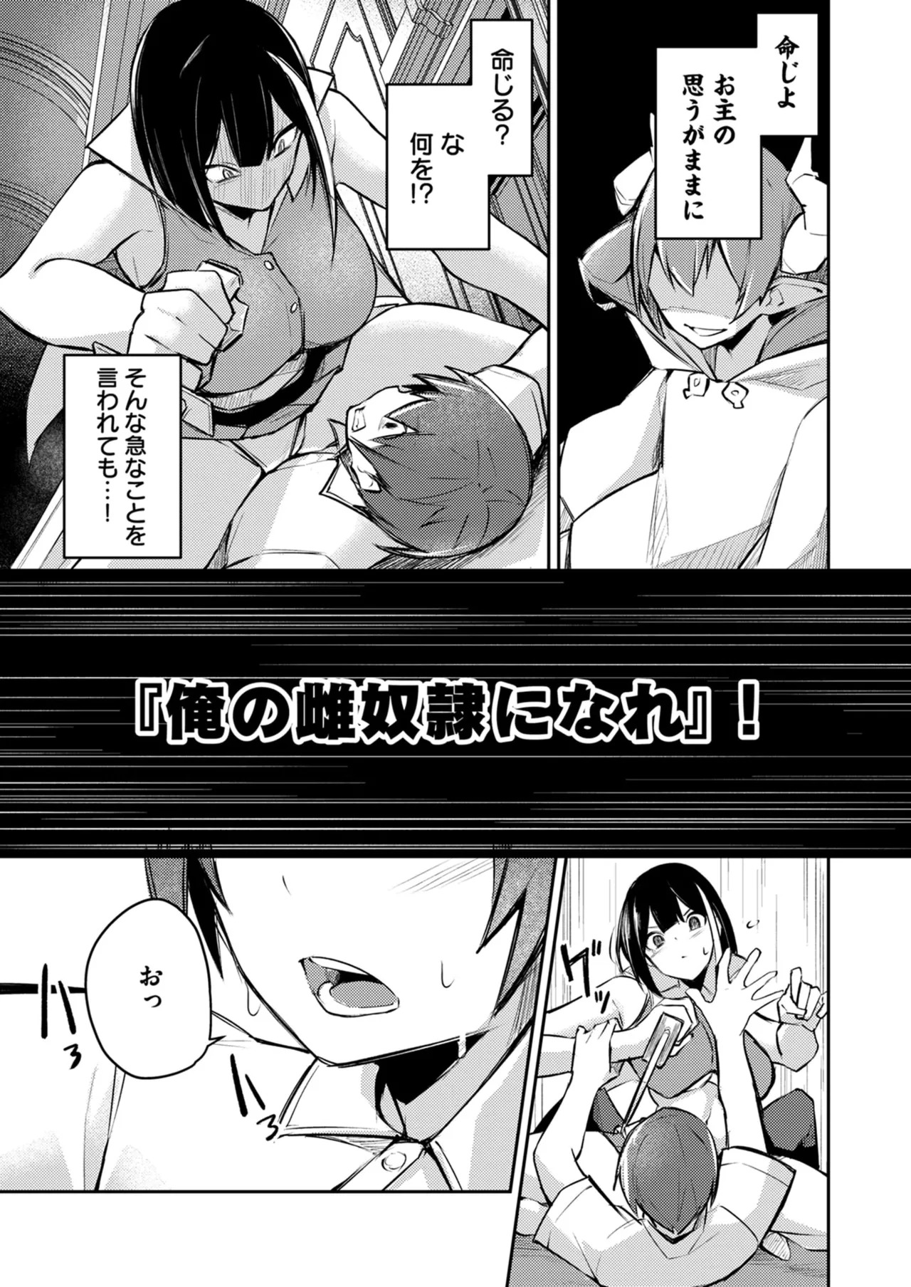 [めがめが。×CAT.S] 絶対魅了で異世界攻略！～高慢女わからせハーレム計画～ 第01巻 - Page 33