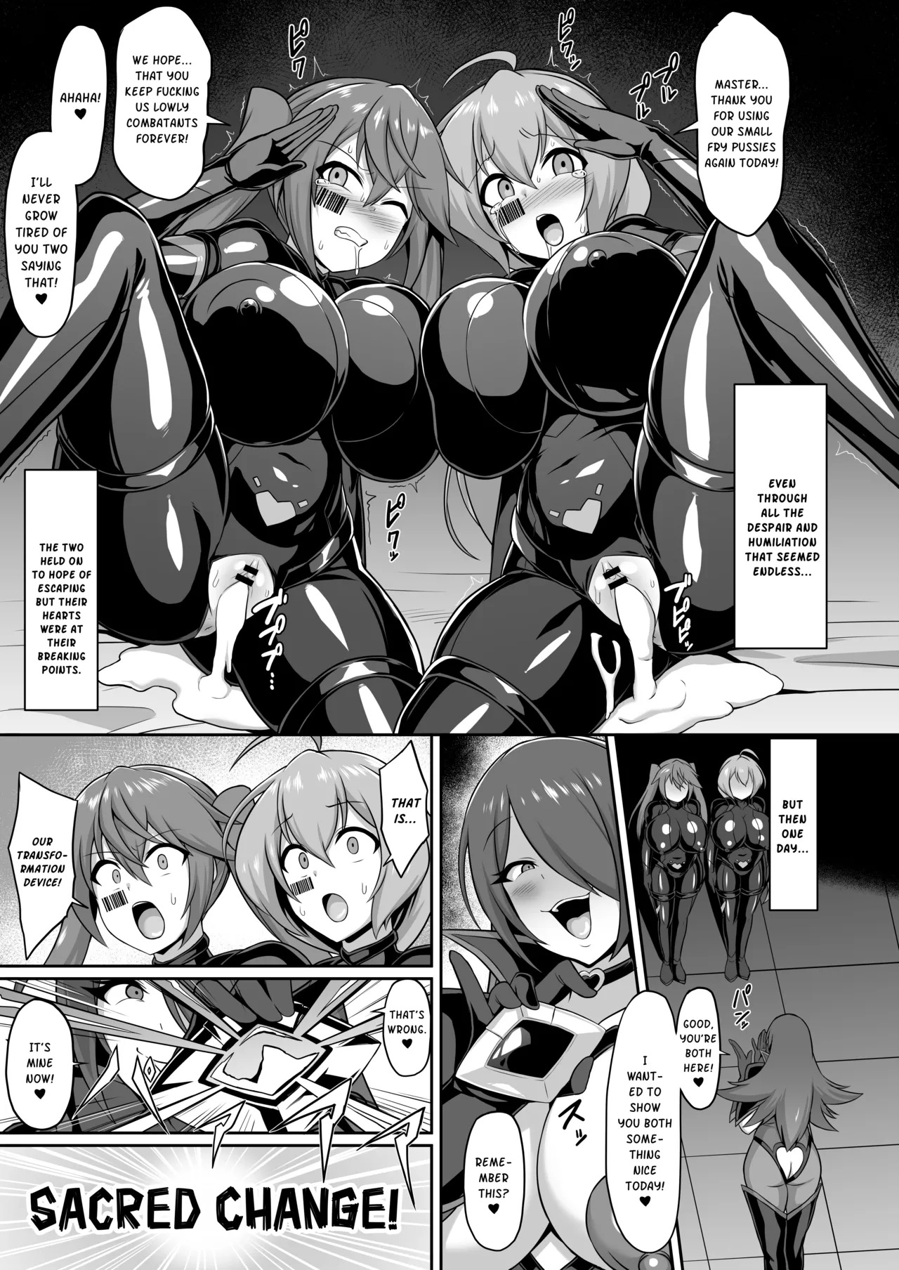 [Ikameshi Shokudou (Ikameshi)] Seisou Kouki Sacred Flare & Aqua -Buzama Sentouin-ka Songen Hakai Keikaku | Sacred Flare & Aqua - The Plan to Degrade Combatants and Destroy Their Dignity [English] - Page 27