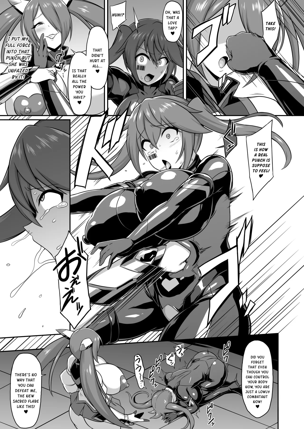 [Ikameshi Shokudou (Ikameshi)] Seisou Kouki Sacred Flare & Aqua -Buzama Sentouin-ka Songen Hakai Keikaku | Sacred Flare & Aqua - The Plan to Degrade Combatants and Destroy Their Dignity [English] - Page 29