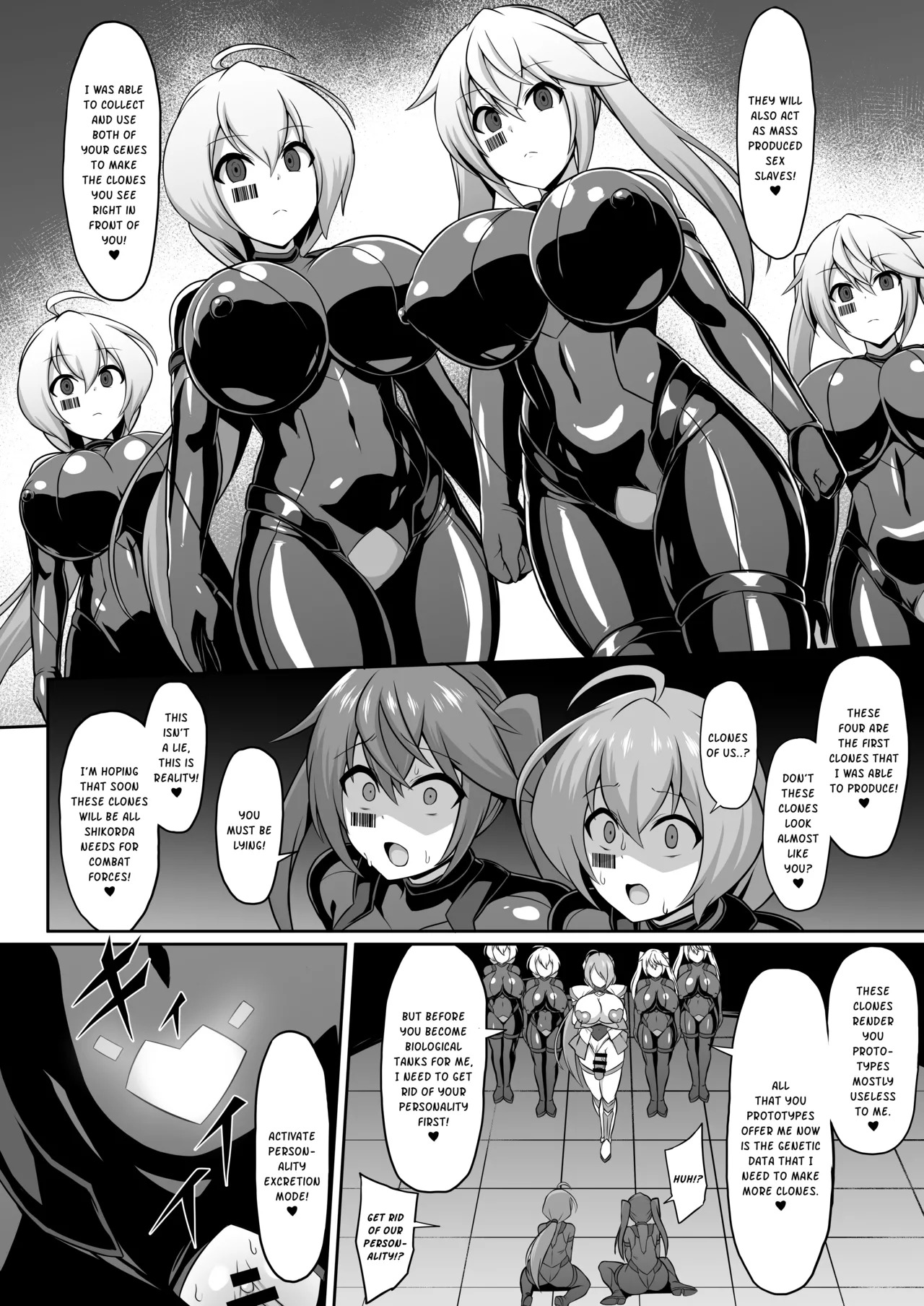 [Ikameshi Shokudou (Ikameshi)] Seisou Kouki Sacred Flare & Aqua -Buzama Sentouin-ka Songen Hakai Keikaku | Sacred Flare & Aqua - The Plan to Degrade Combatants and Destroy Their Dignity [English] - Page 38