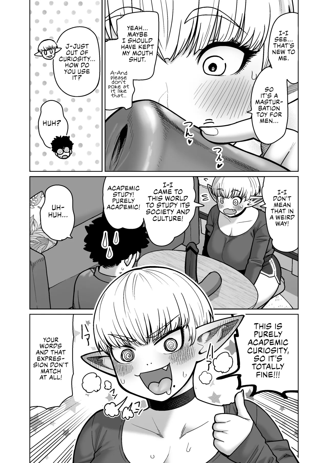 [Yonkaku Box (Synecdoche)] Otonari-san no Moto Sword Master Elf!! | The Retired Elf Swordmaster Who Lives Next Door!! [English] {Chrysanthemum} - Page 11