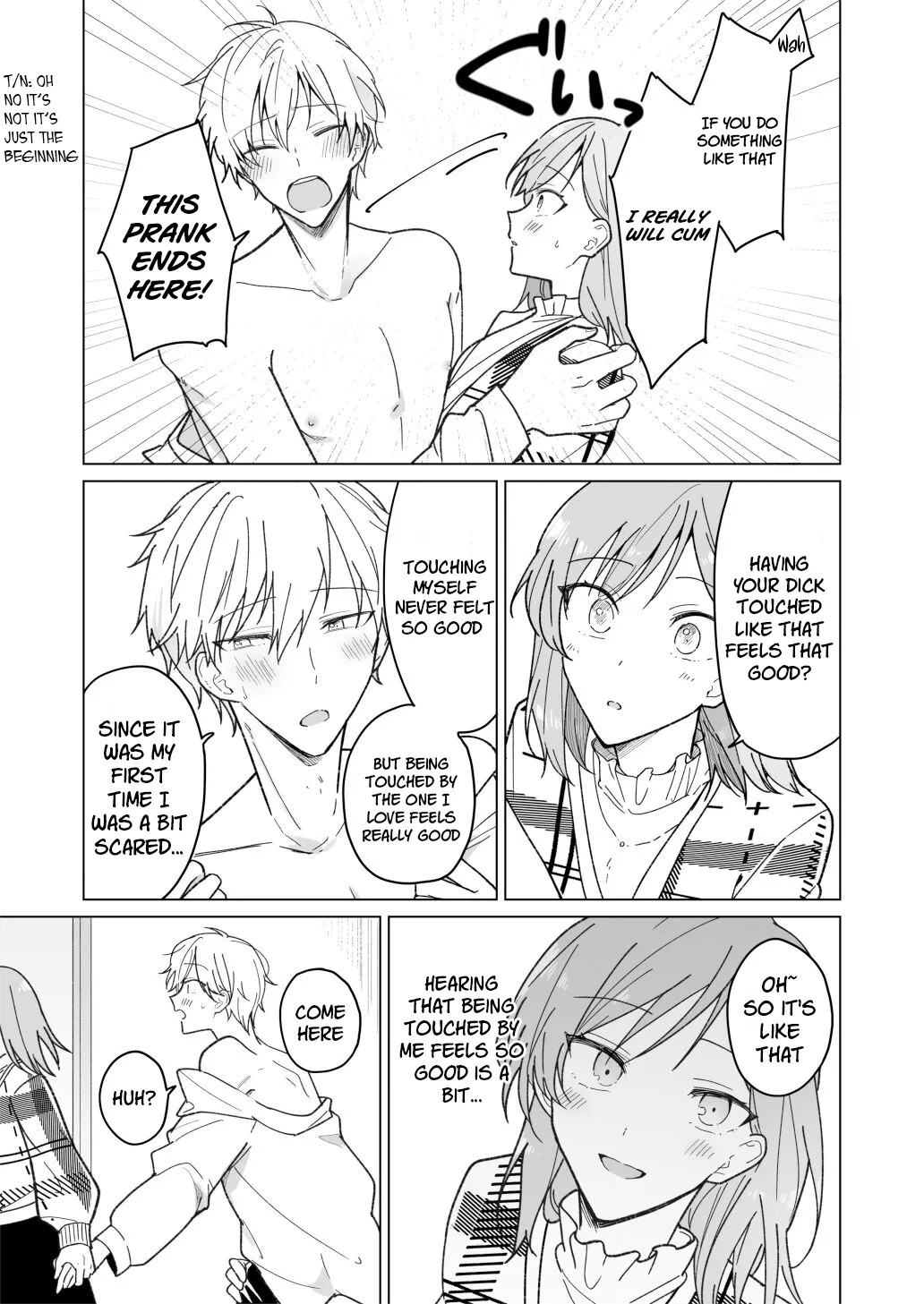 [Notte (Osoba 3-gou, Hisaka Itsuki)] When I Prank My Handsome Boyfriend, He’s So Cute, I Can’t Stop Teasing Him [English] [C4 Translations] [Decensored] [Digital] - Page 10