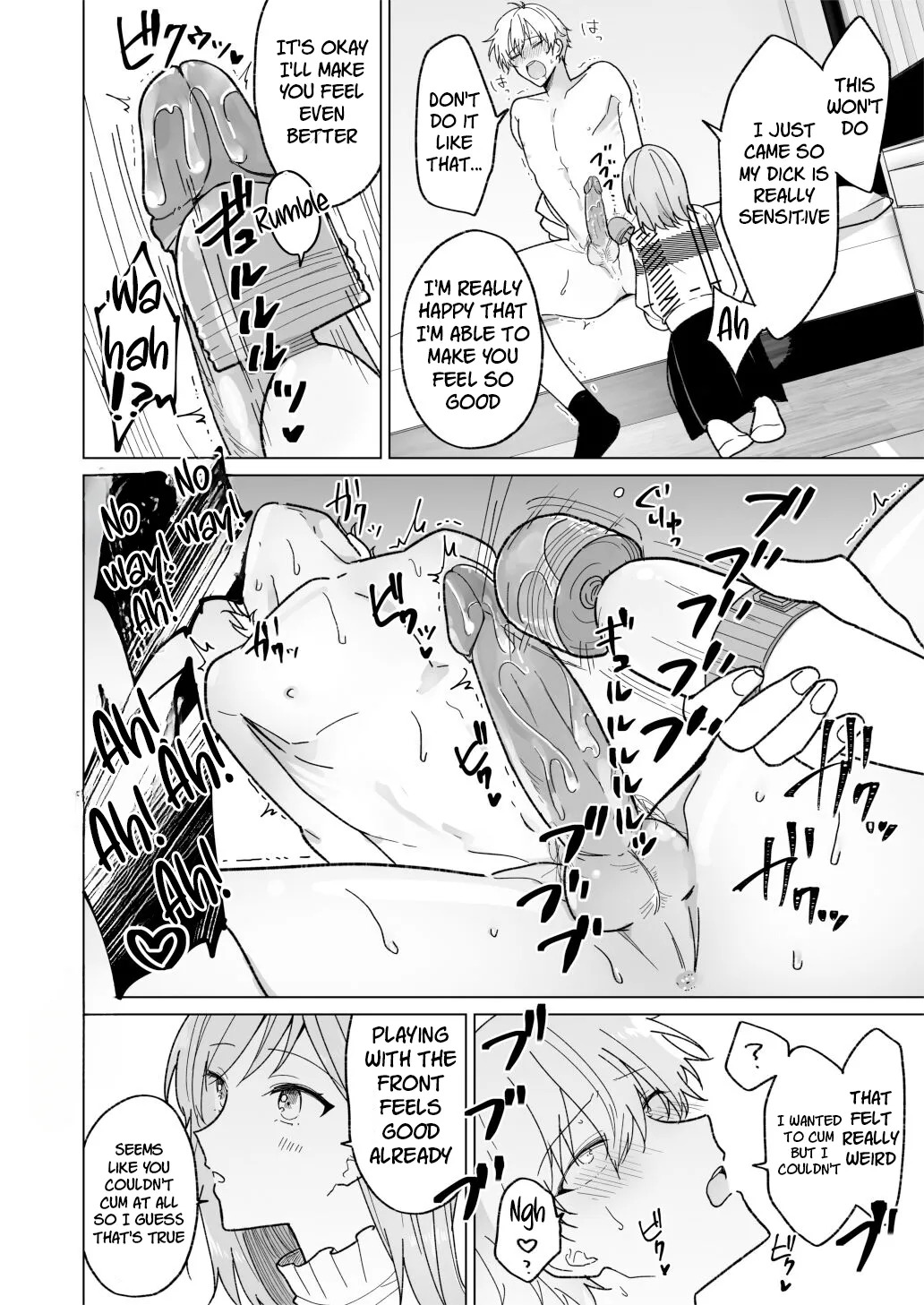 [Notte (Osoba 3-gou, Hisaka Itsuki)] When I Prank My Handsome Boyfriend, He’s So Cute, I Can’t Stop Teasing Him [English] [C4 Translations] [Decensored] [Digital] - Page 19