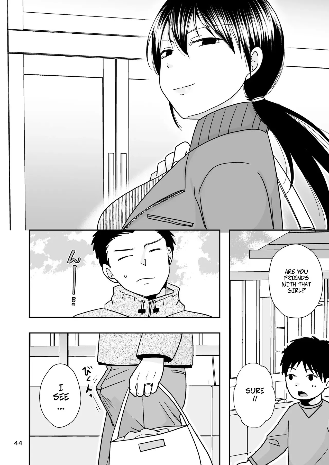 A Single Mom Was Working at a Box-style Brothel When A Dad She Knows From the PreSchool Came By - Page 43