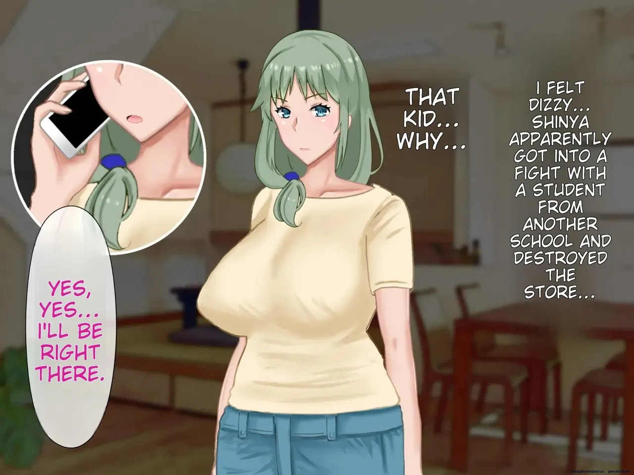 [Saimonke] Musuko no Shakkin o Nikutai Hensai saserareta Kyonyuu Haha ~ Netorarete, Haramaserete - Page 122