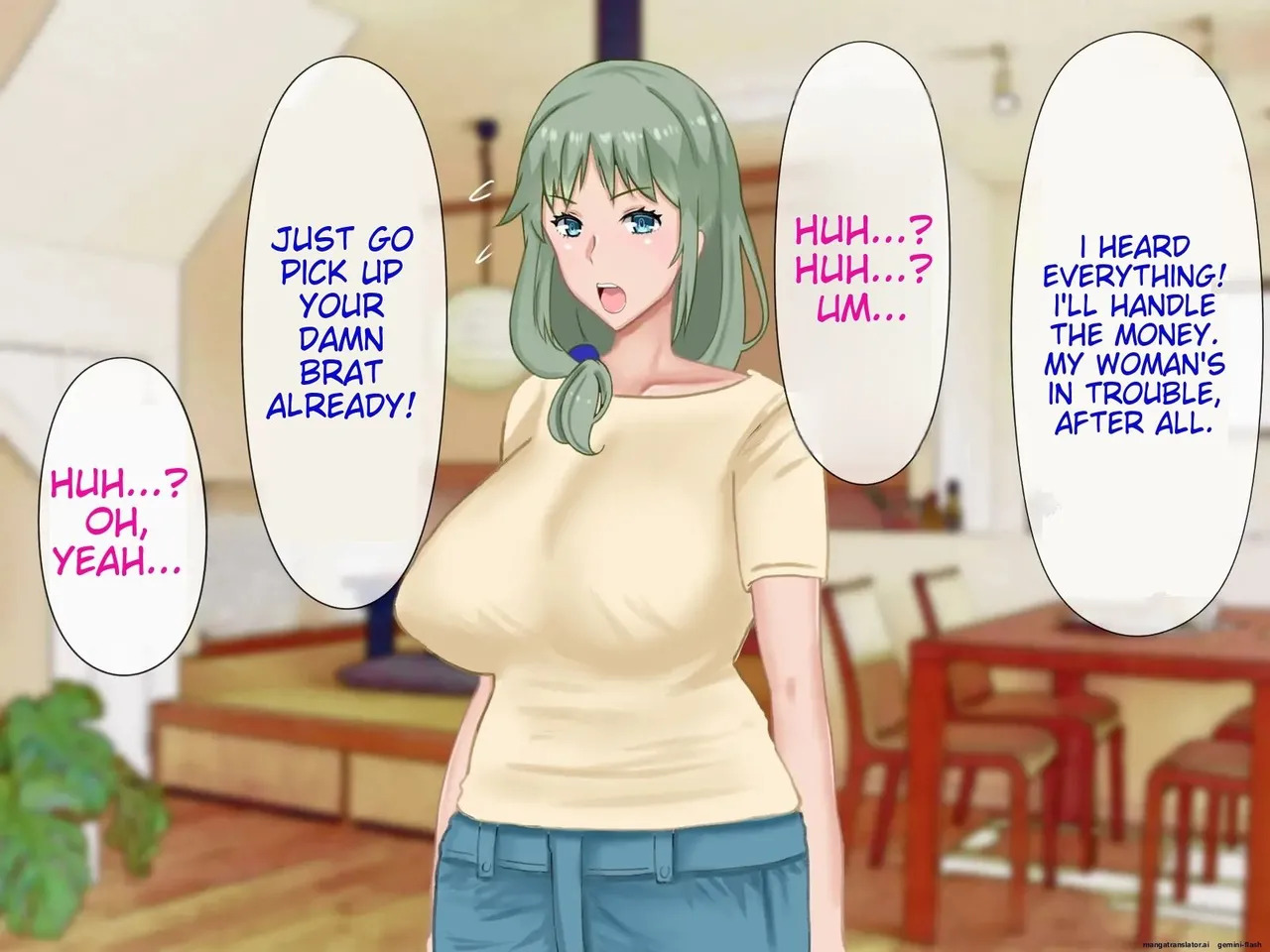 [Saimonke] Musuko no Shakkin o Nikutai Hensai saserareta Kyonyuu Haha ~ Netorarete, Haramaserete - Page 123