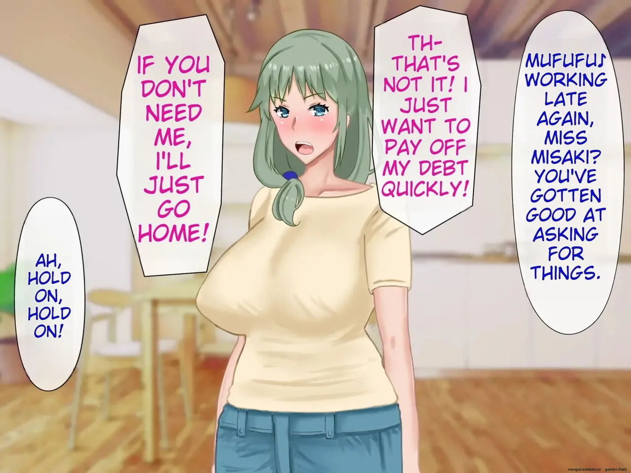 [Saimonke] Musuko no Shakkin o Nikutai Hensai saserareta Kyonyuu Haha ~ Netorarete, Haramaserete - Page 182