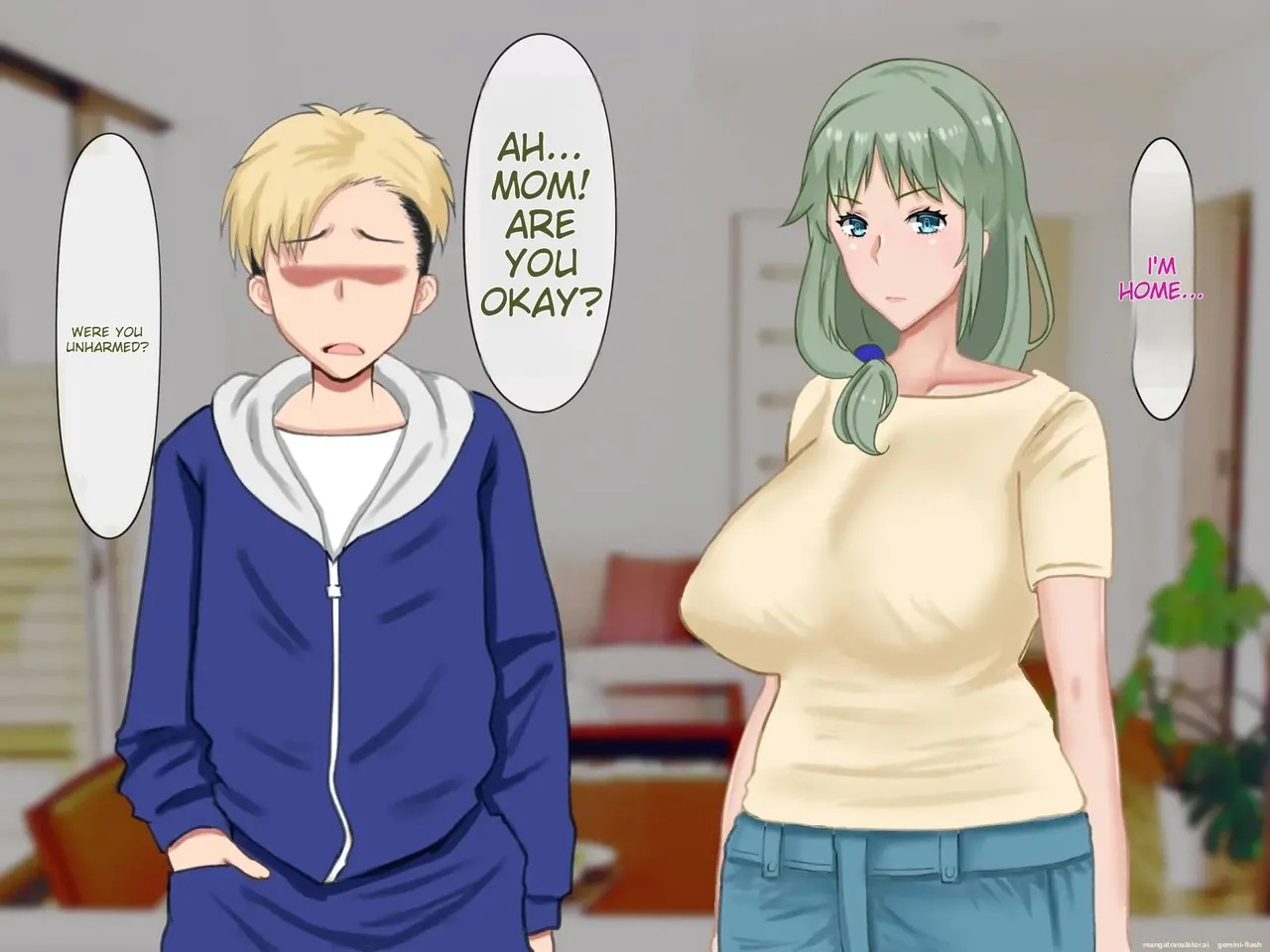 [Saimonke] Musuko no Shakkin o Nikutai Hensai saserareta Kyonyuu Haha ~ Netorarete, Haramaserete - Page 30