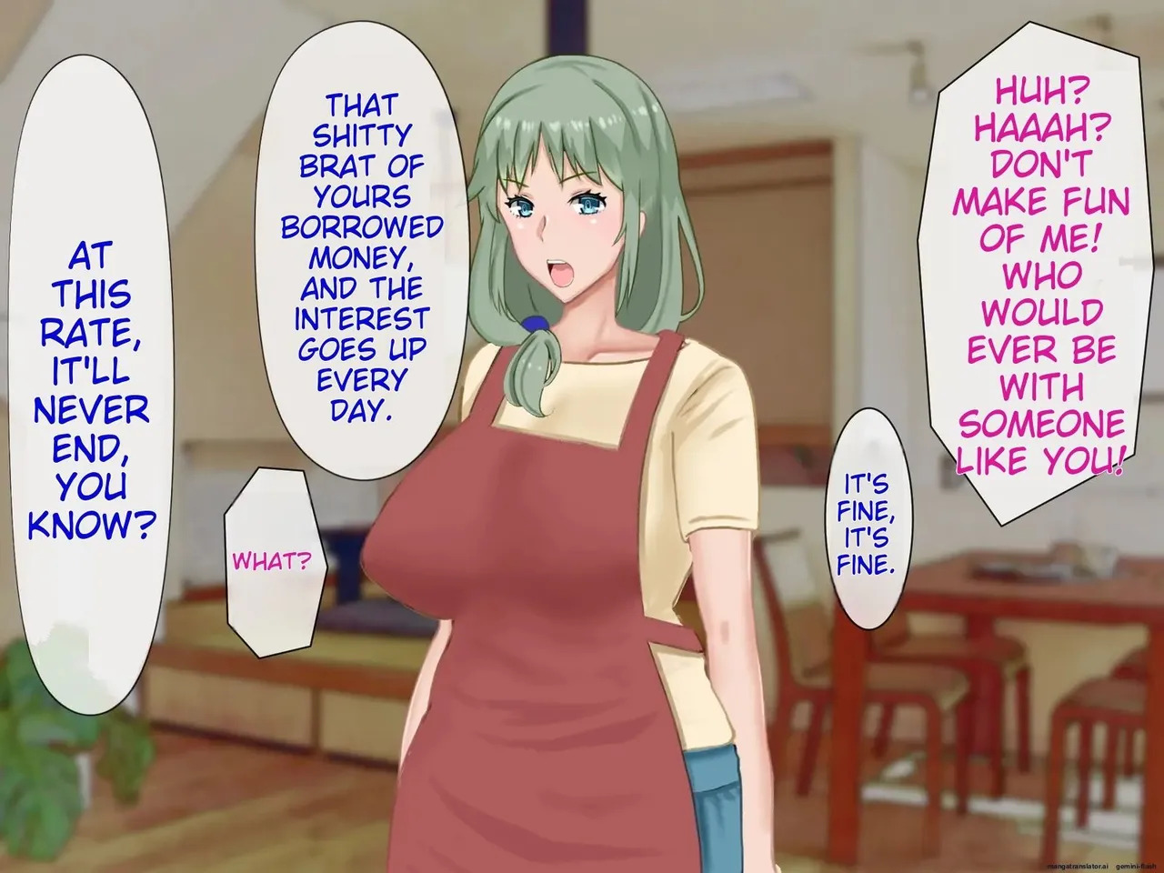 [Saimonke] Musuko no Shakkin o Nikutai Hensai saserareta Kyonyuu Haha ~ Netorarete, Haramaserete - Page 49