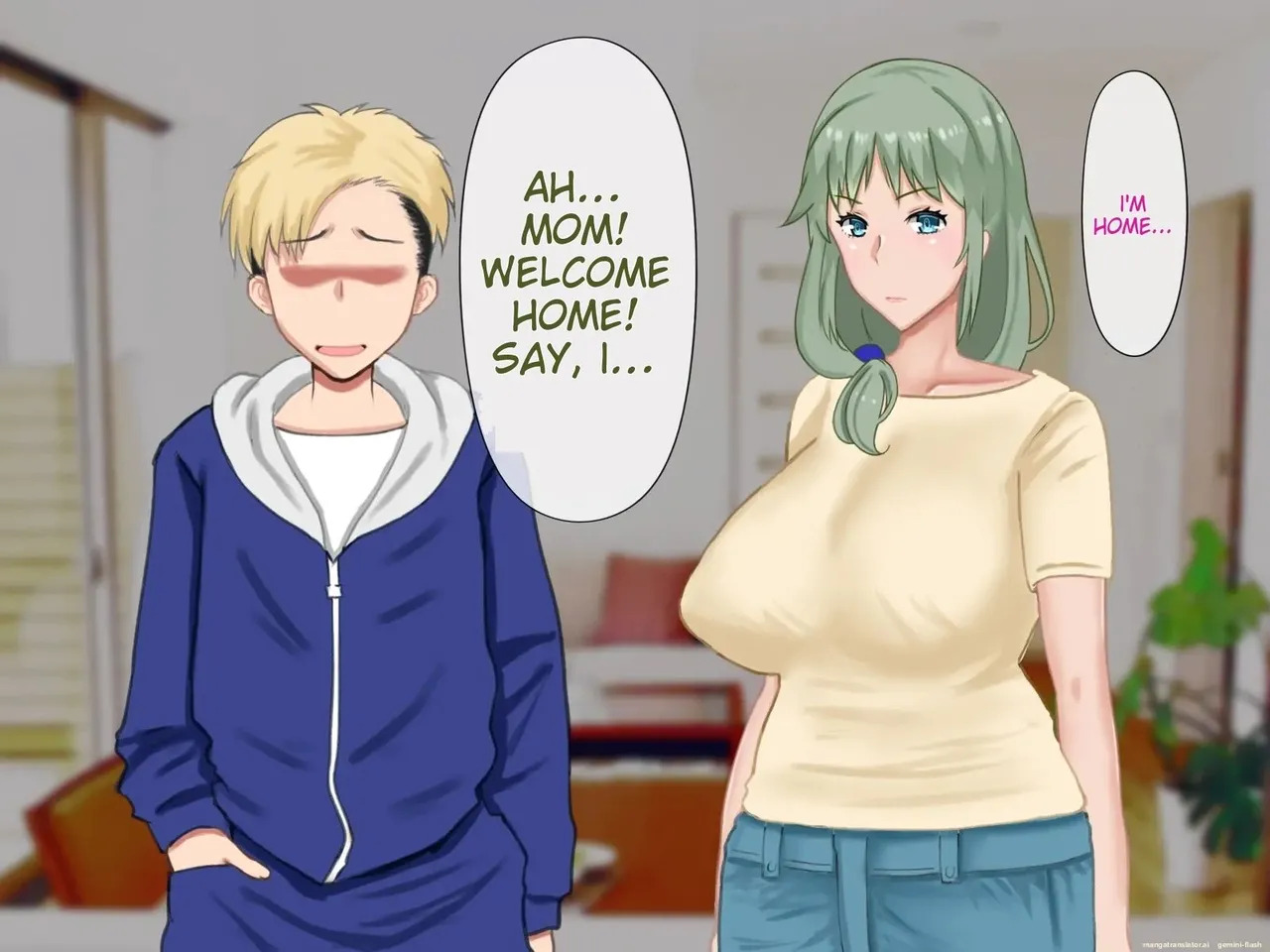 [Saimonke] Musuko no Shakkin o Nikutai Hensai saserareta Kyonyuu Haha ~ Netorarete, Haramaserete - Page 61