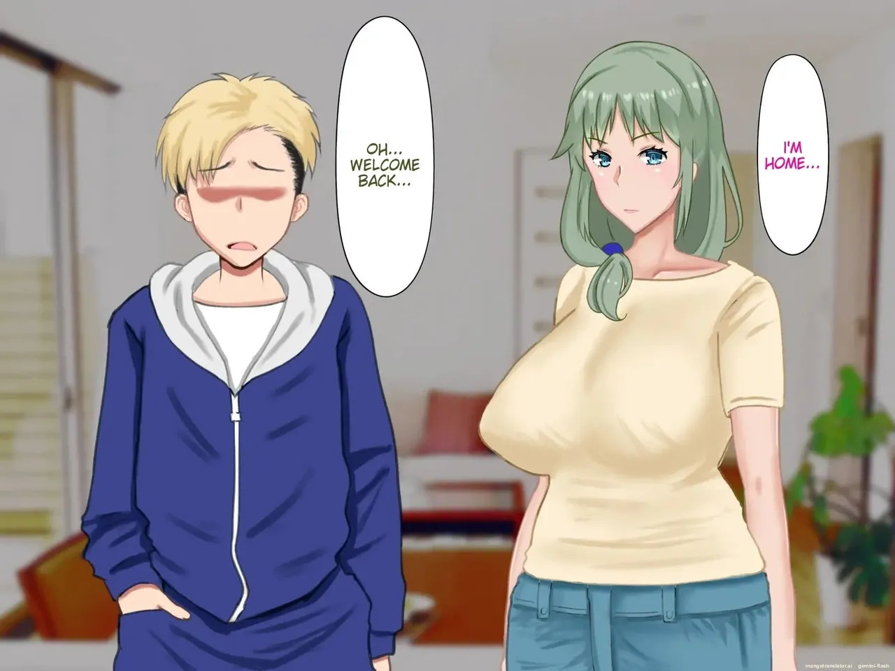 [Saimonke] Musuko no Shakkin o Nikutai Hensai saserareta Kyonyuu Haha ~ Netorarete, Haramaserete - Page 99