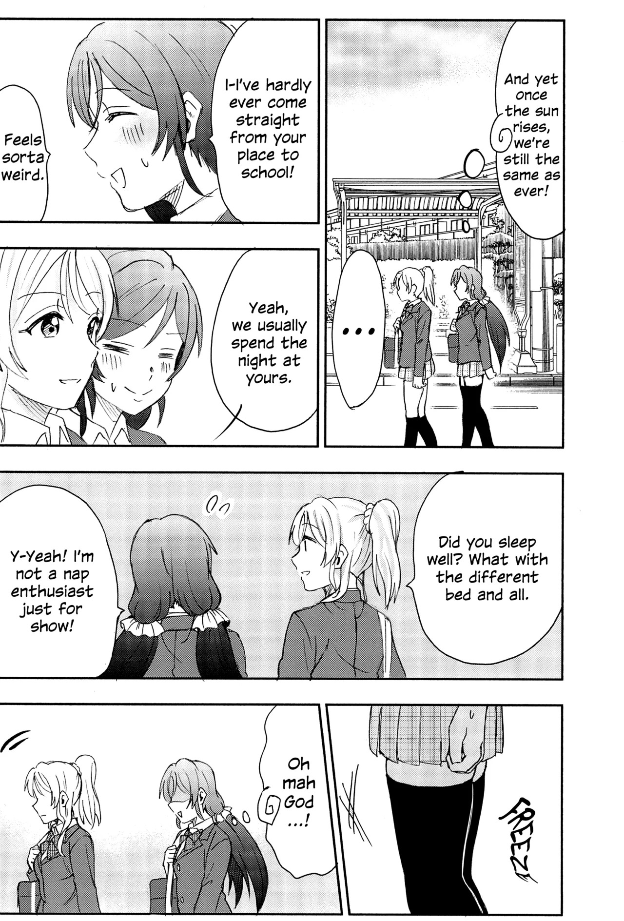 (C89) [Mushiyaki!! (Kanbayashi Makoto)] Unbalanced, Emotional Heart (Love Live!) [English] [Gouma-Den] - Page 13