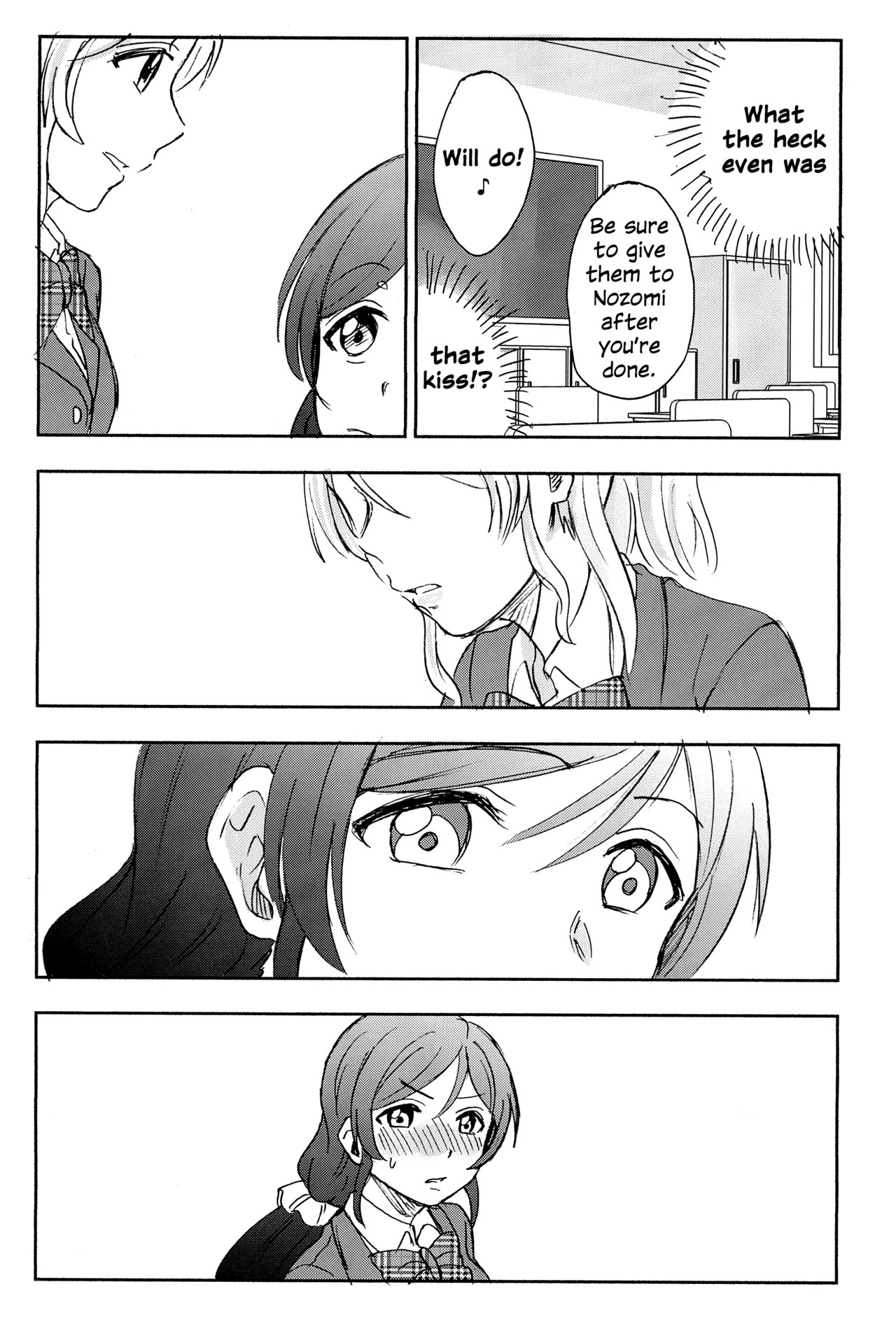 (C89) [Mushiyaki!! (Kanbayashi Makoto)] Unbalanced, Emotional Heart (Love Live!) [English] [Gouma-Den] - Page 16