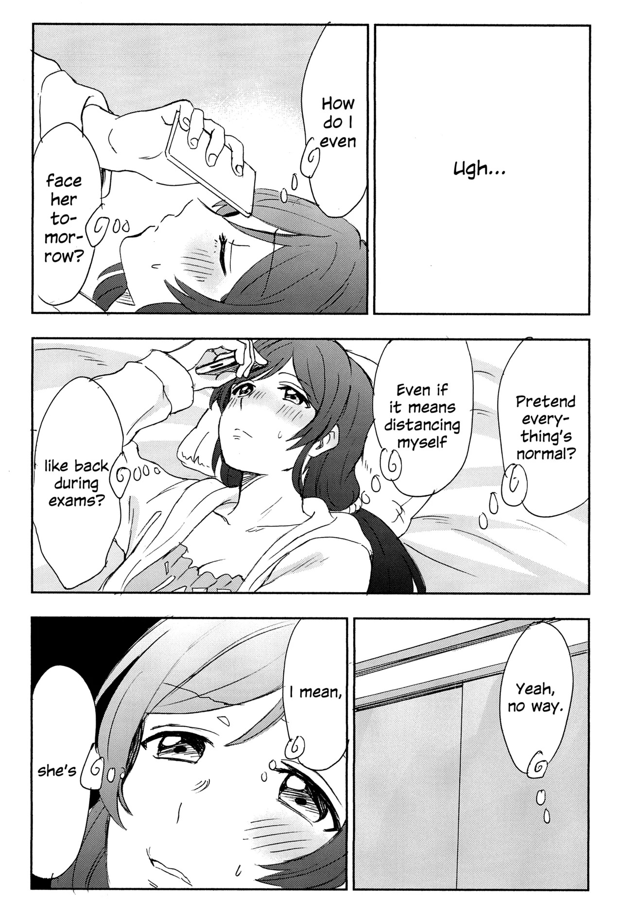 (C89) [Mushiyaki!! (Kanbayashi Makoto)] Unbalanced, Emotional Heart (Love Live!) [English] [Gouma-Den] - Page 26