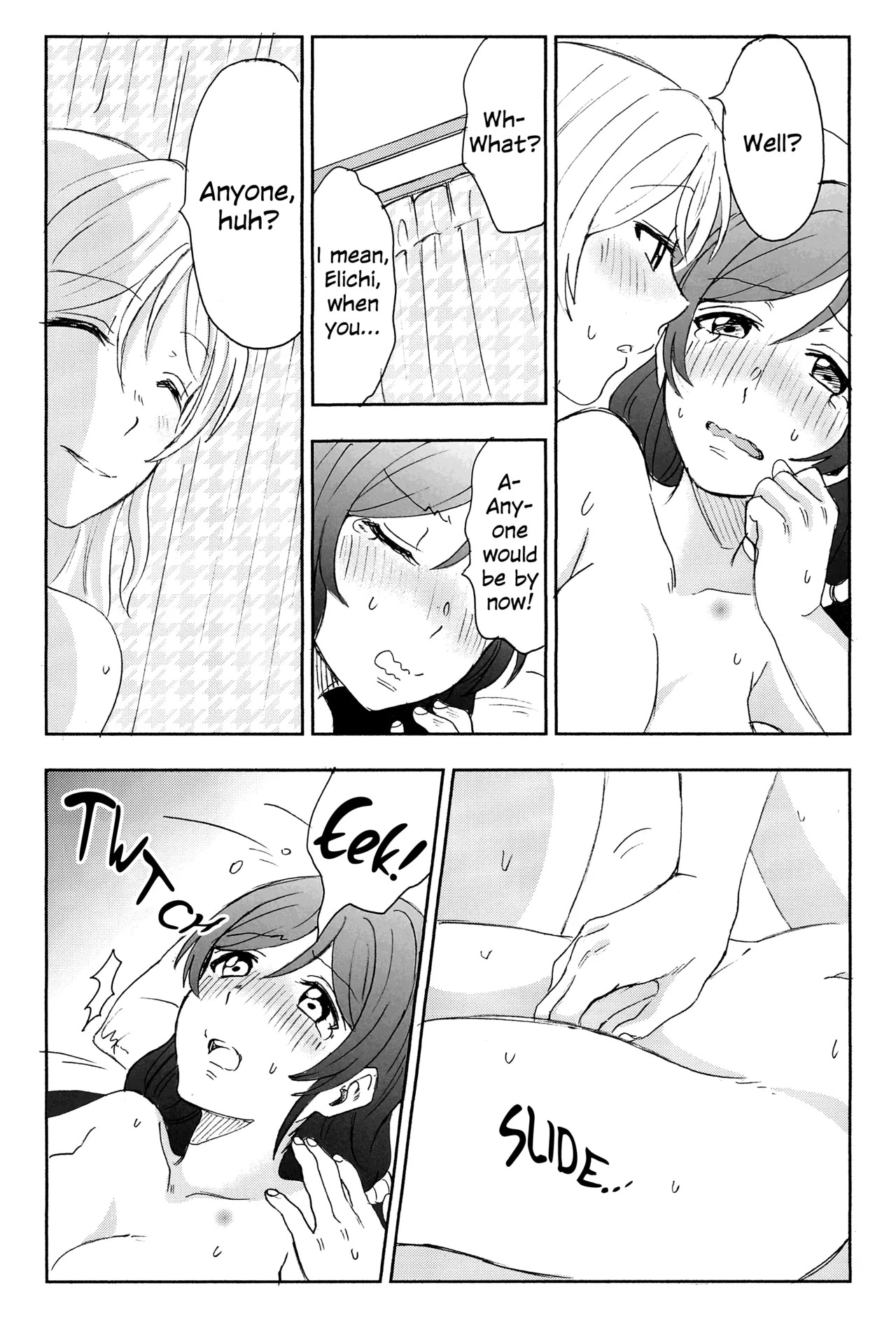 (C89) [Mushiyaki!! (Kanbayashi Makoto)] Unbalanced, Emotional Heart (Love Live!) [English] [Gouma-Den] - Page 46