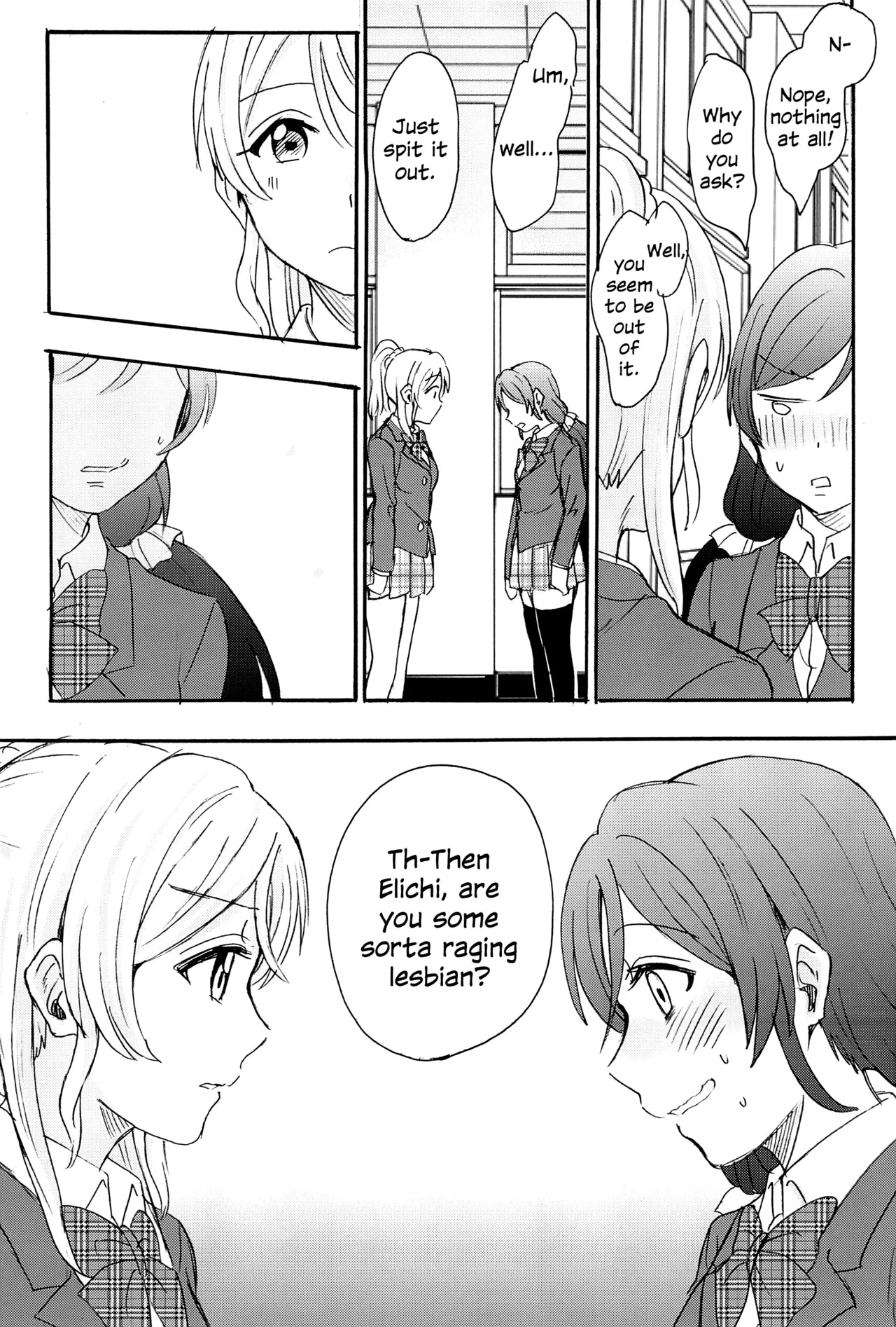 (C89) [Mushiyaki!! (Kanbayashi Makoto)] Unbalanced, Emotional Heart (Love Live!) [English] [Gouma-Den] - Page 56