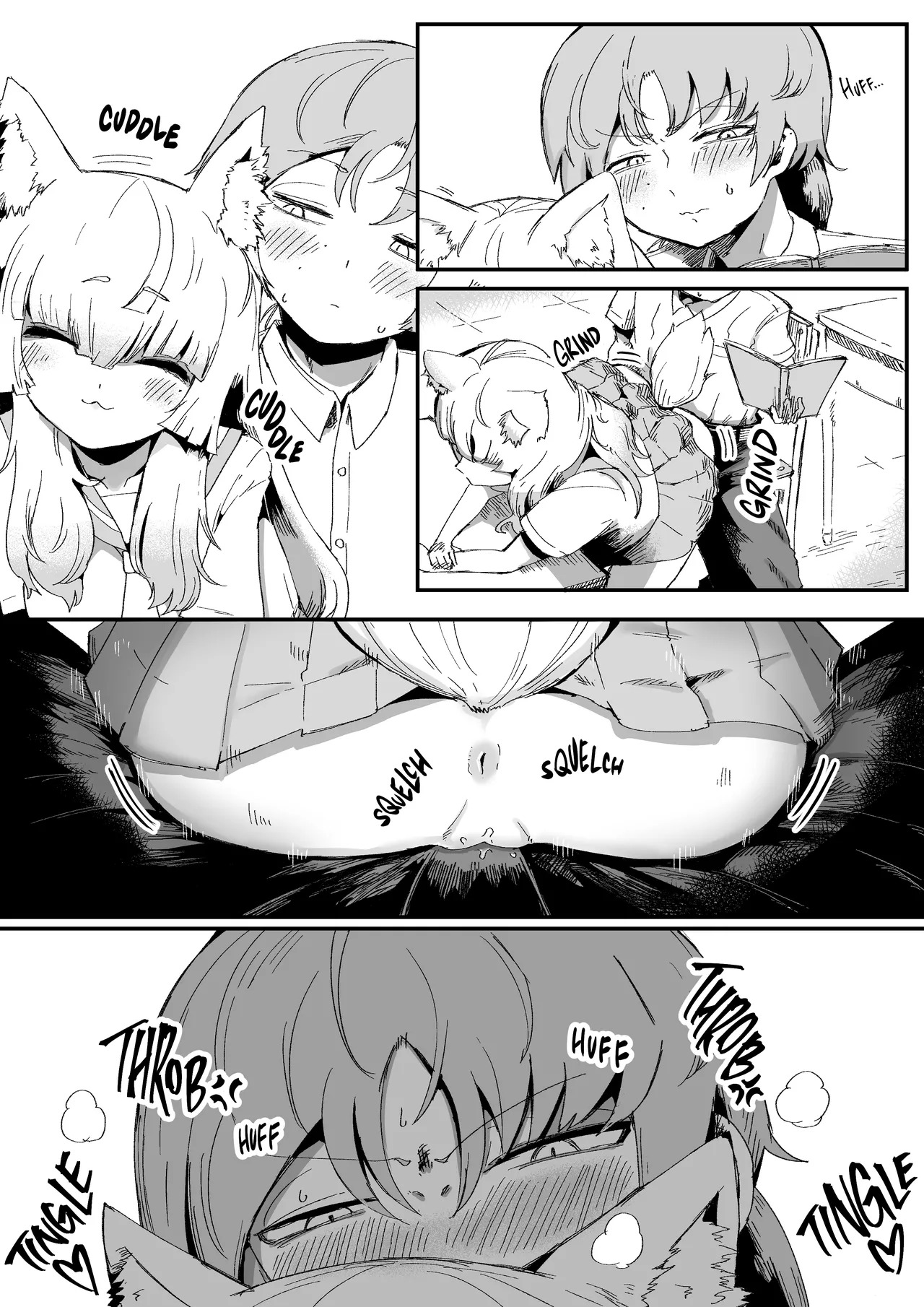 [Aimai no Wakusei (Nabatani Kinoko)] Tonari no Seki no Kitsune Musume-san | The Foxgirl Next Seat [English] [grimalkin] - Page 16