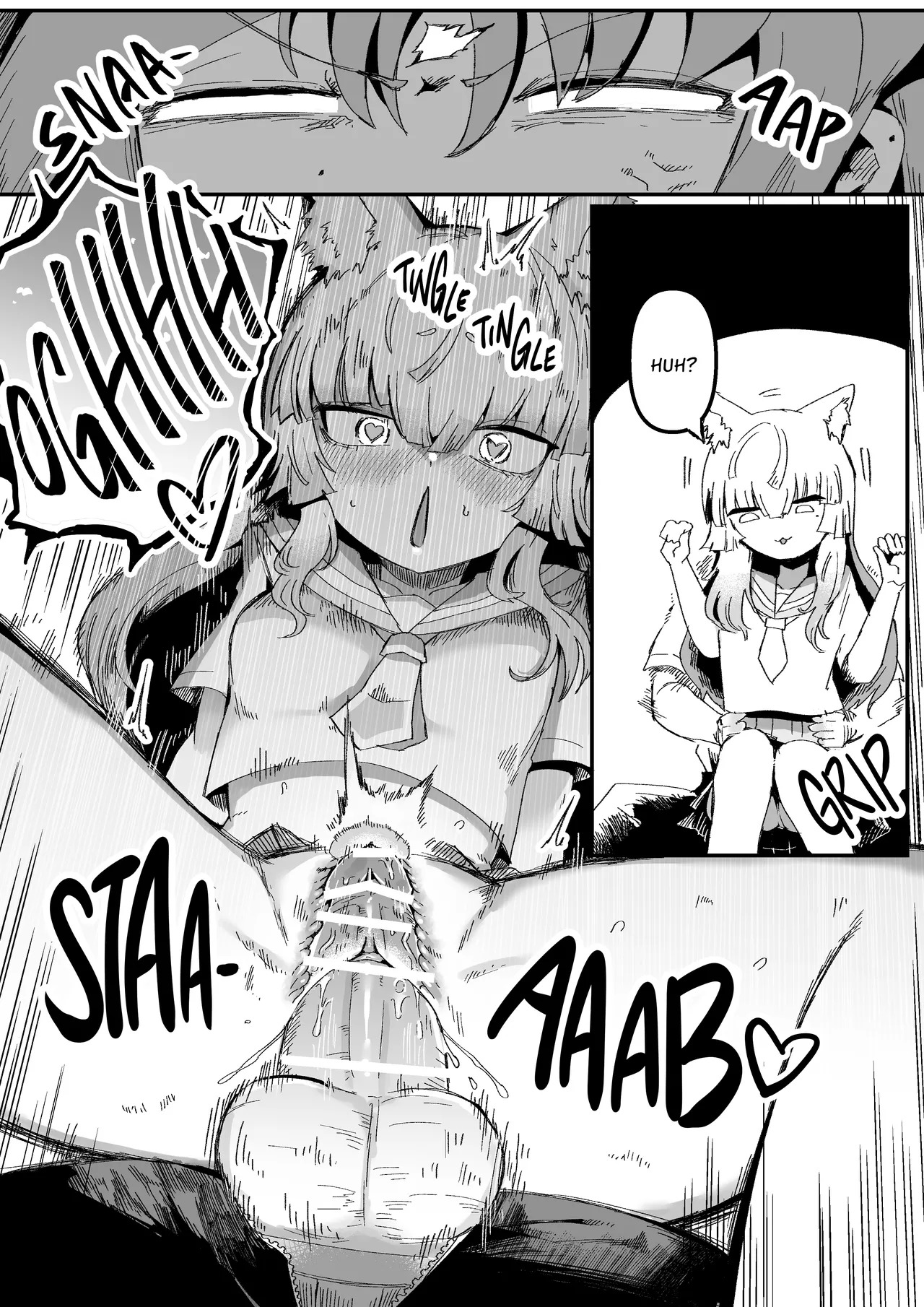 [Aimai no Wakusei (Nabatani Kinoko)] Tonari no Seki no Kitsune Musume-san | The Foxgirl Next Seat [English] [grimalkin] - Page 18