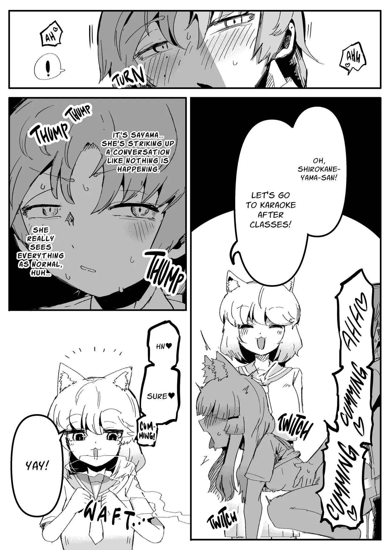 [Aimai no Wakusei (Nabatani Kinoko)] Tonari no Seki no Kitsune Musume-san | The Foxgirl Next Seat [English] [grimalkin] - Page 22