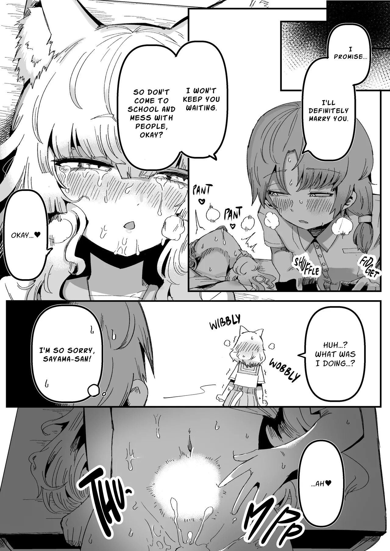 [Aimai no Wakusei (Nabatani Kinoko)] Tonari no Seki no Kitsune Musume-san | The Foxgirl Next Seat [English] [grimalkin] - Page 30