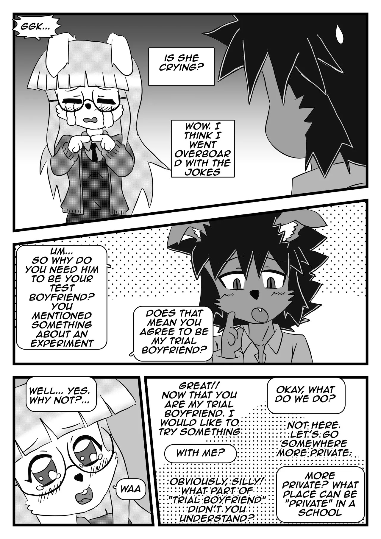 The Test Boyfiend and the Romanitc Nerd - Page 13