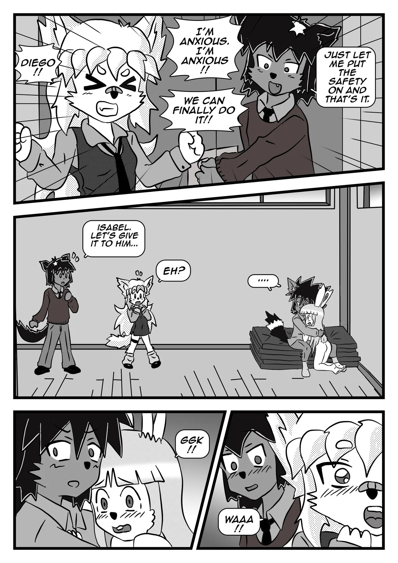The Test Boyfiend and the Romanitc Nerd - Page 43