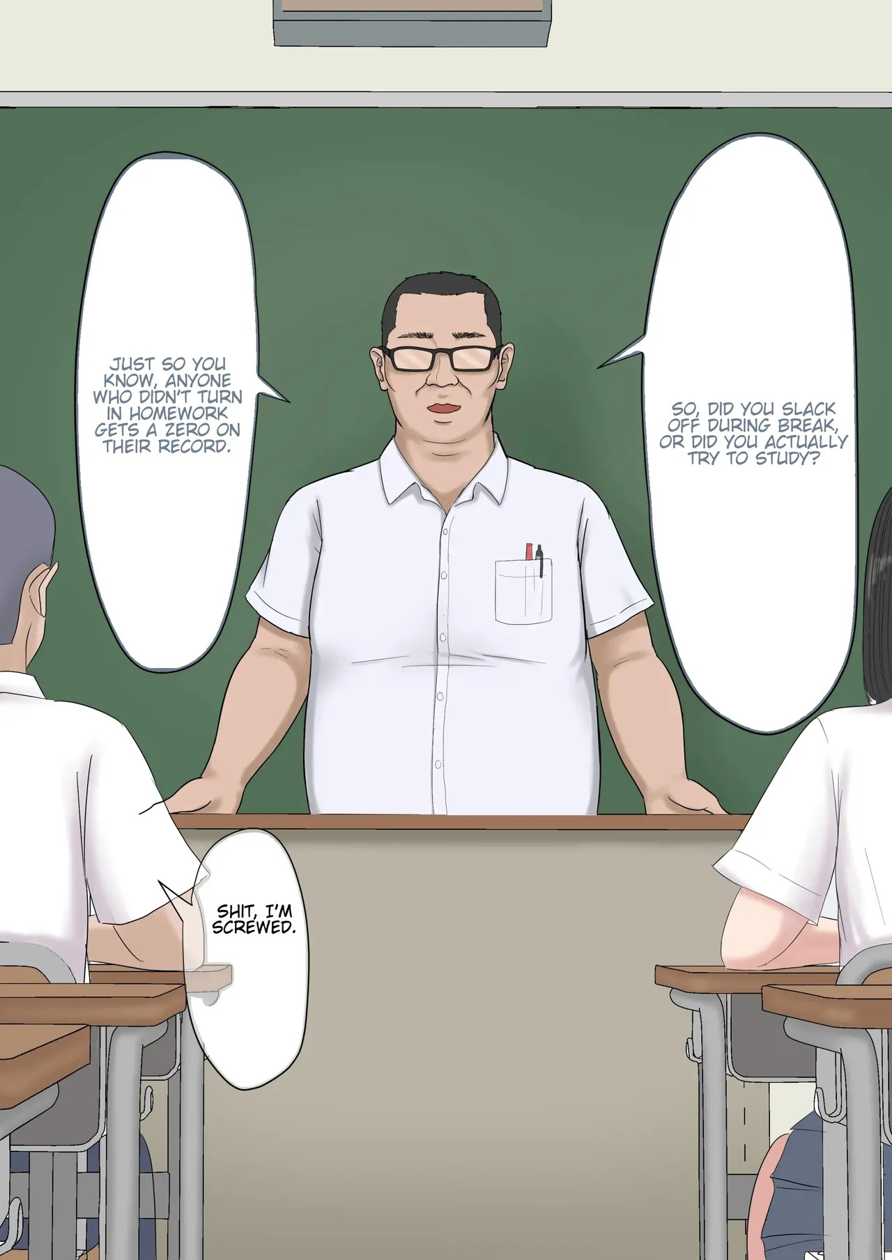 [MTL] [Zarameccho] I tried teaching my defiant student a lesson with my dick | Tsuyoki na oshiego o otona chinpo de wakarasetemita - Page 64