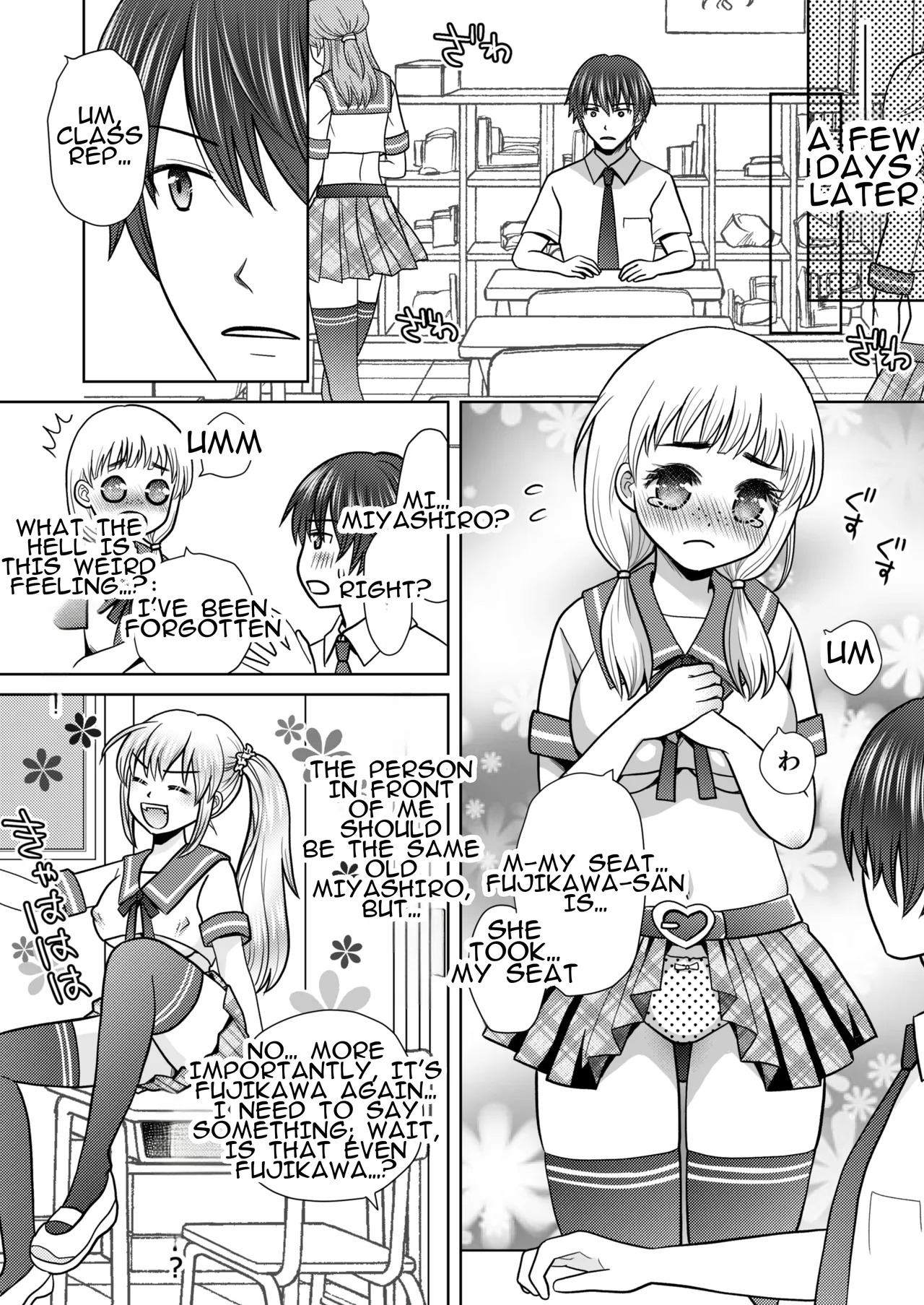 [Amulai Okashi Seisakusho (Yuukey)] Boku ga Kayotteita no ha, Otokonoko wo Onnanoko ni Kaeteshimau Gakkou Deshita! | The School I Went to Was a School That Turned Boys Into Girls! - Page 5