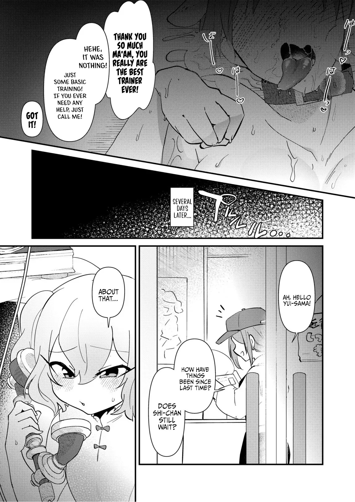 [Kong-Chic-Show! (Yamamoto Manami)] Yui Ojōsama to Boku no Shitsuke Kyōshitsu [English] [jf_translations] - Page 23