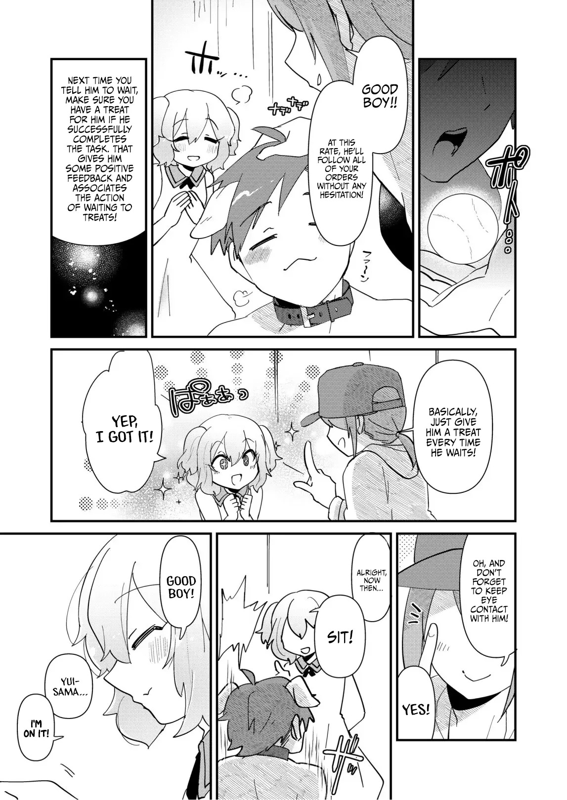 [Kong-Chic-Show! (Yamamoto Manami)] Yui Ojōsama to Boku no Shitsuke Kyōshitsu [English] [jf_translations] - Page 7