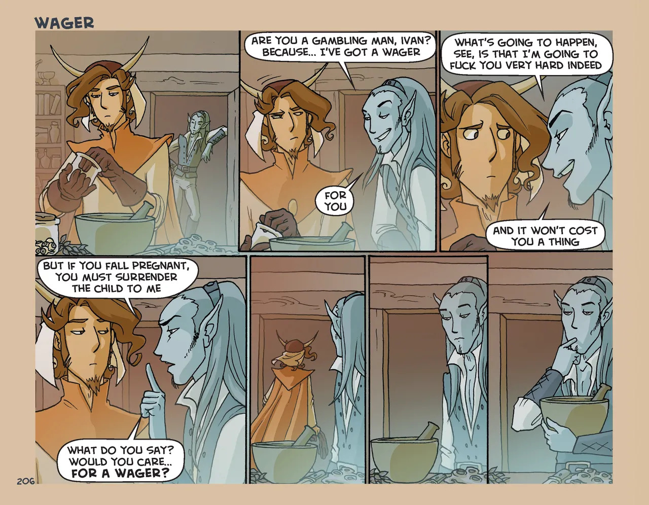 Oglaf Volume 1 (Print Variant) - Page 208