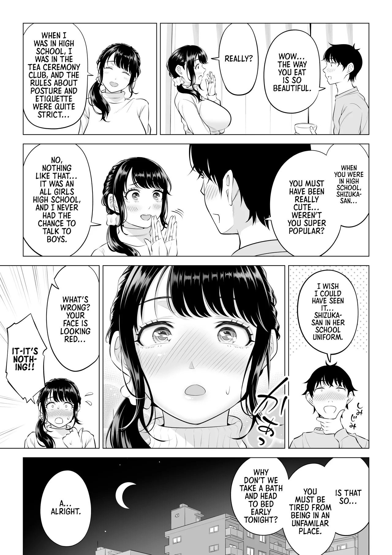 [Date Roku] Ore ga Dairi Tanetsuke Suru Koto ni Natta Hitozuma Tachibana Shizuka-san wa Nannimo Shiranai!! Sono 2 | | Shizuka Tachibana, the Housewife Who Collects My Sperm Donations, Doesn’t Know a Damn Thing!! Chapter 2 [English] [Morally Bankrupt Wizard Translations] - Page 36