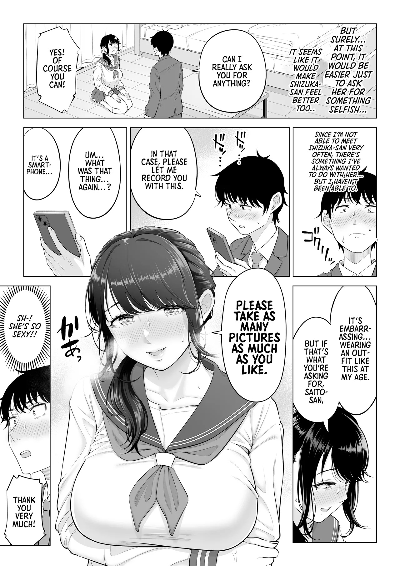 [Date Roku] Ore ga Dairi Tanetsuke Suru Koto ni Natta Hitozuma Tachibana Shizuka-san wa Nannimo Shiranai!! Sono 2 | | Shizuka Tachibana, the Housewife Who Collects My Sperm Donations, Doesn’t Know a Damn Thing!! Chapter 2 [English] [Morally Bankrupt Wizard Translations] - Page 59