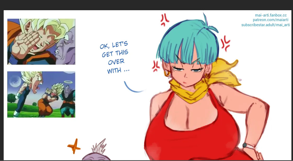 [Mai_Arti] Old Supreme Kai X Bulma (Dragon Ball Z) - Page 18